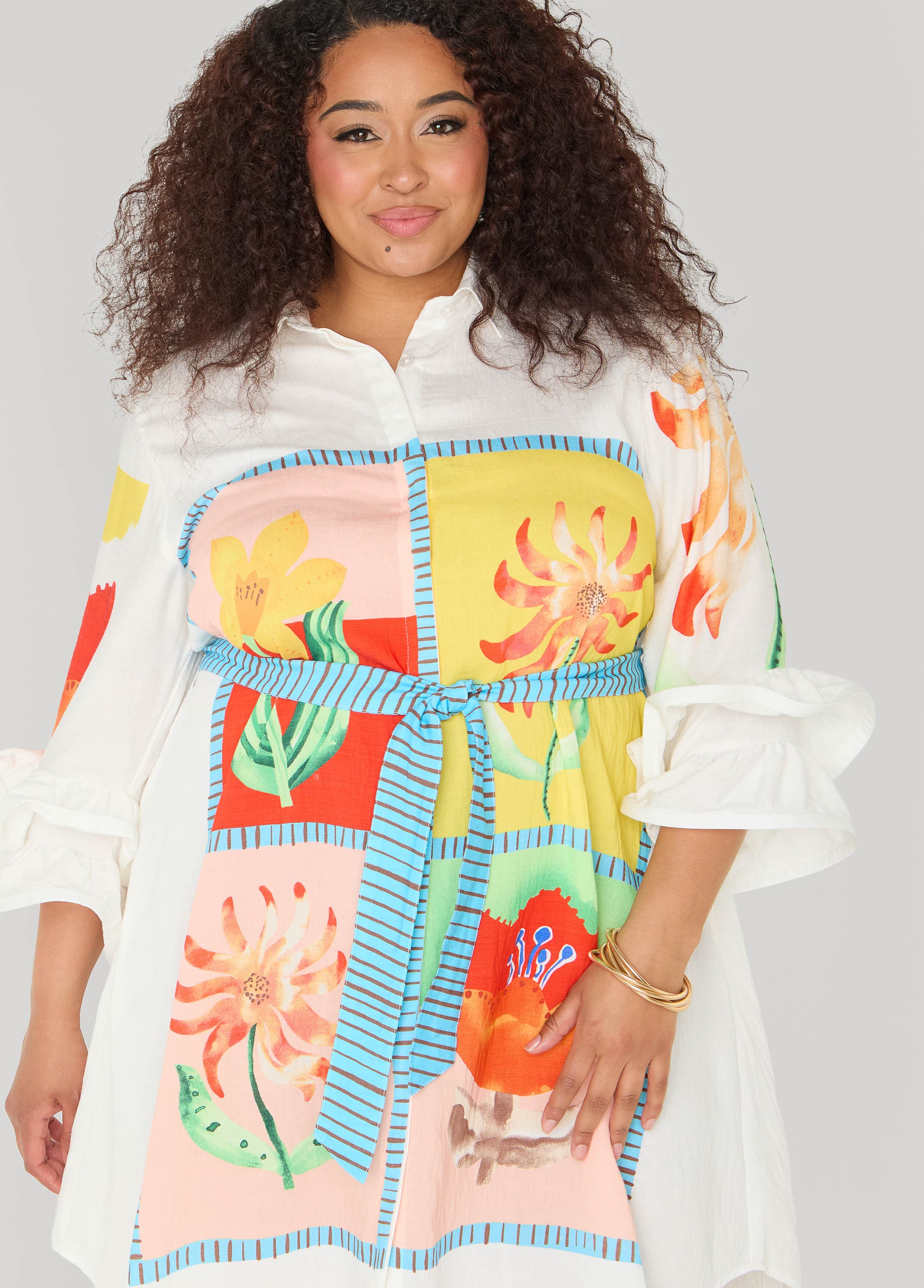 Ruffled Amore Shirtdress - Image 5