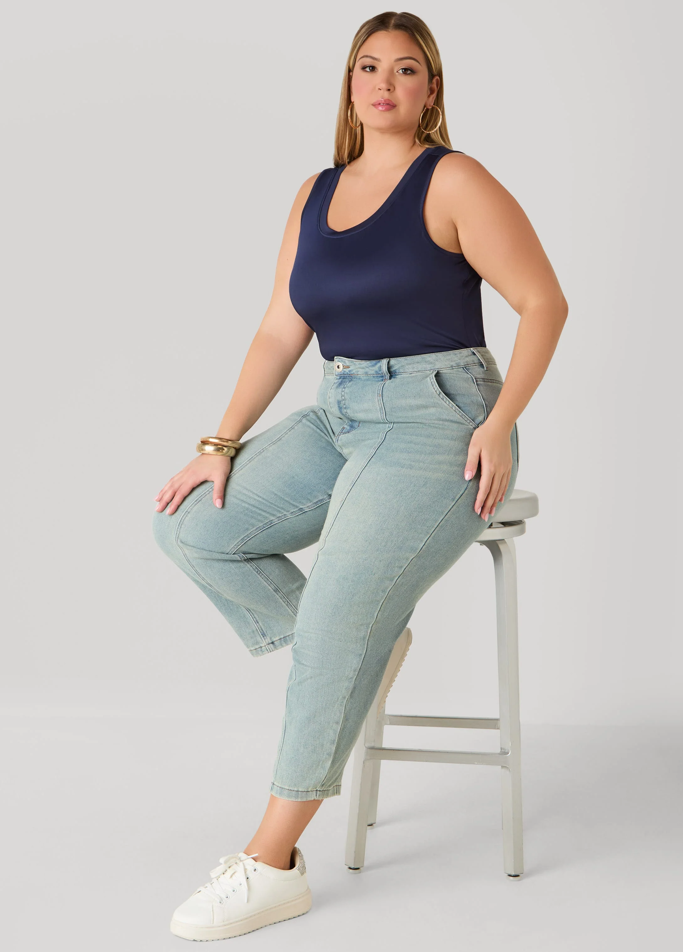 Basic Knit Cami Top - Image 21