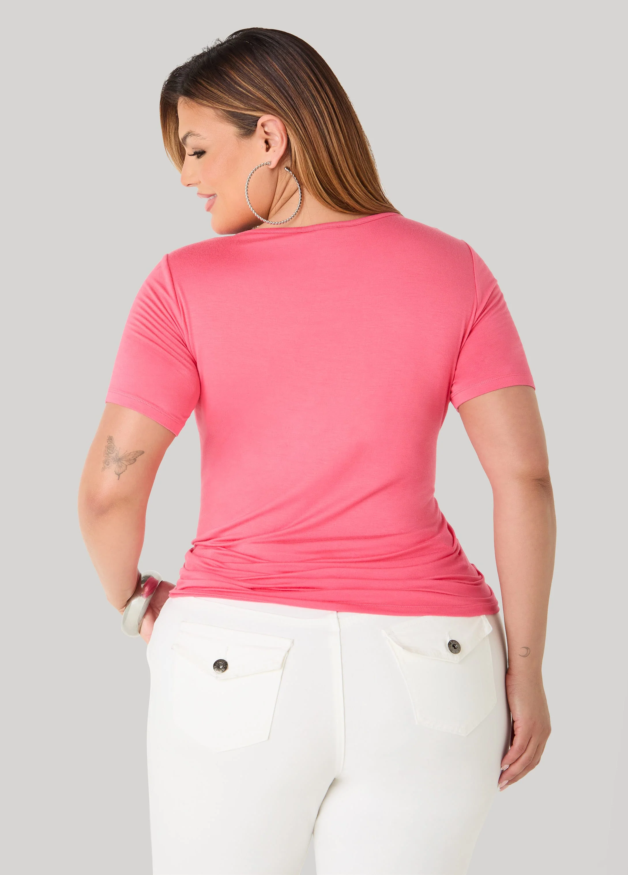 The Basic Jersey Crewneck Tee - Image 2