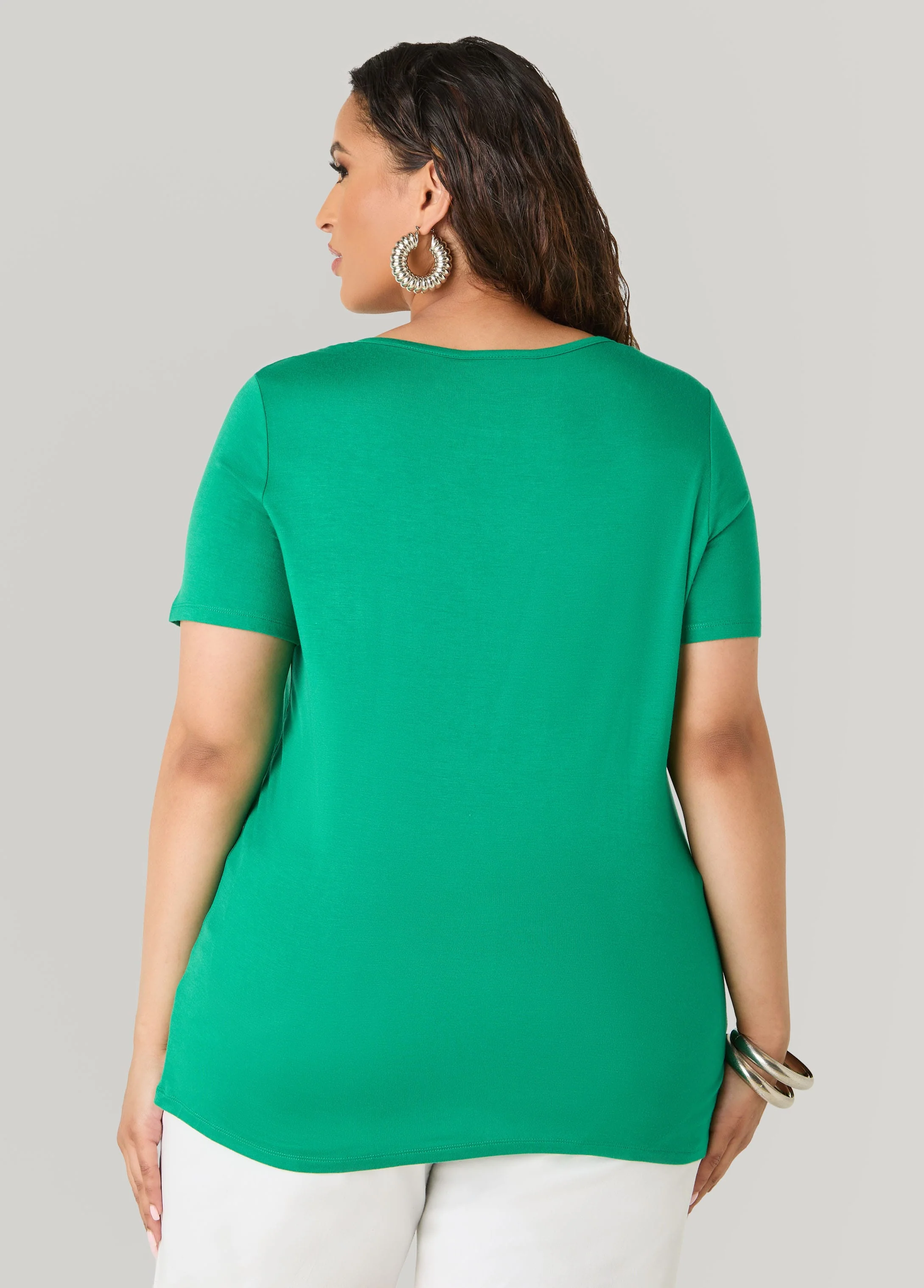 The Basic Crewneck Jersey Tee - Image 6