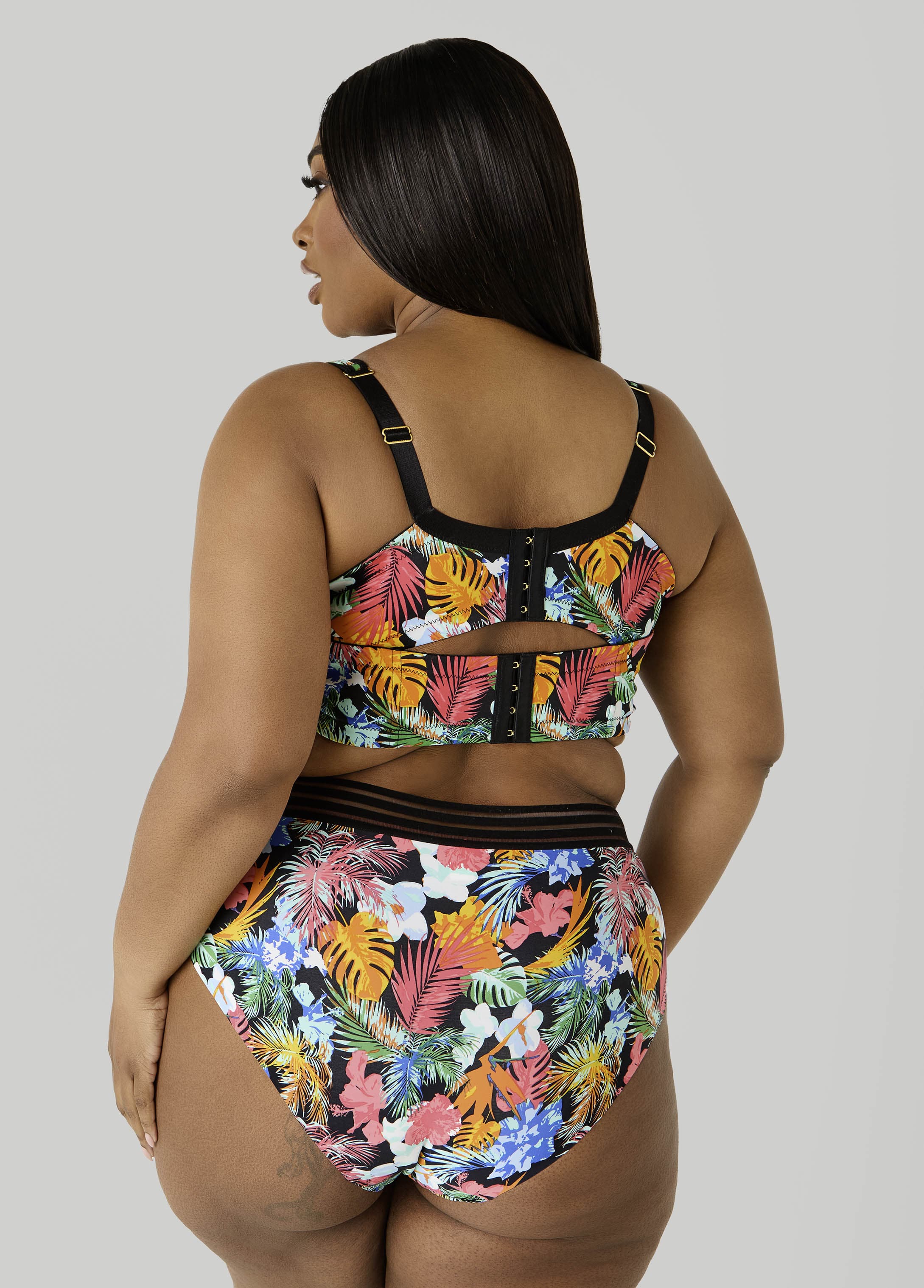 Tropical Full Coverage Butterfly Bra - Image 2