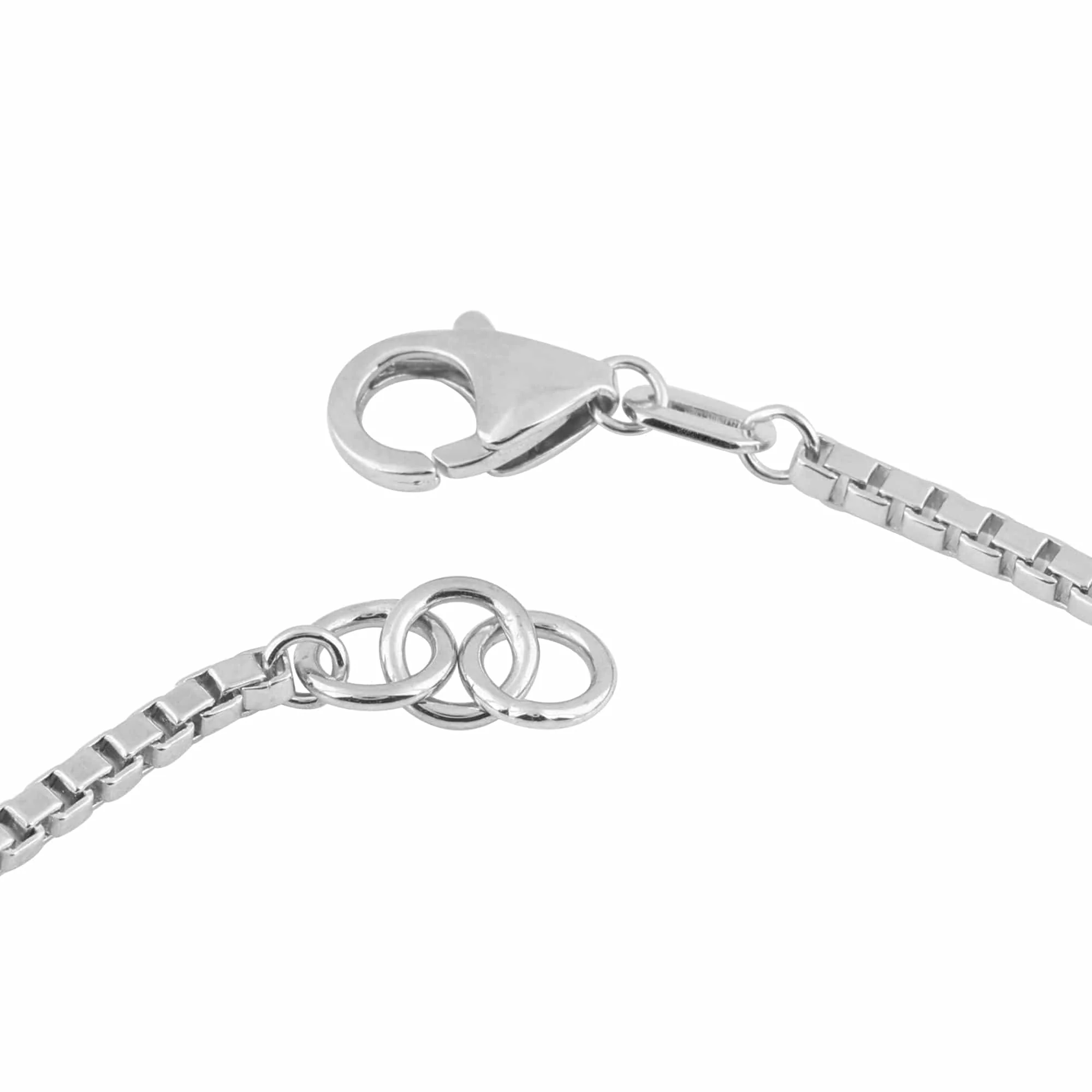 Birthstone Bracelet in Sterling Silver, Oval Cut 5*7mm, 7 Inches with an Extender, 12 Gemstone Options, Gift Box Included - April, White Zircon - Image 34
