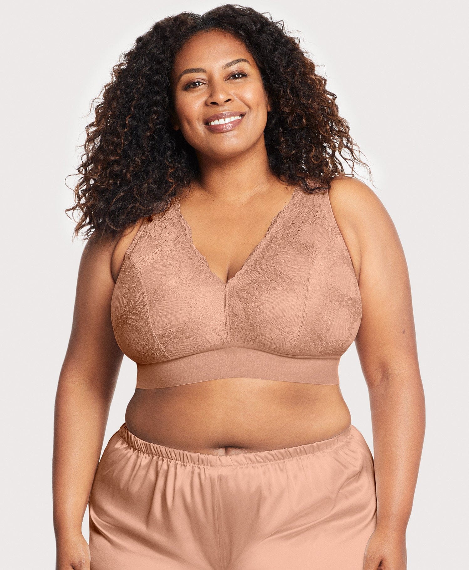 Bramour Lexington Lace Plunge Bralette