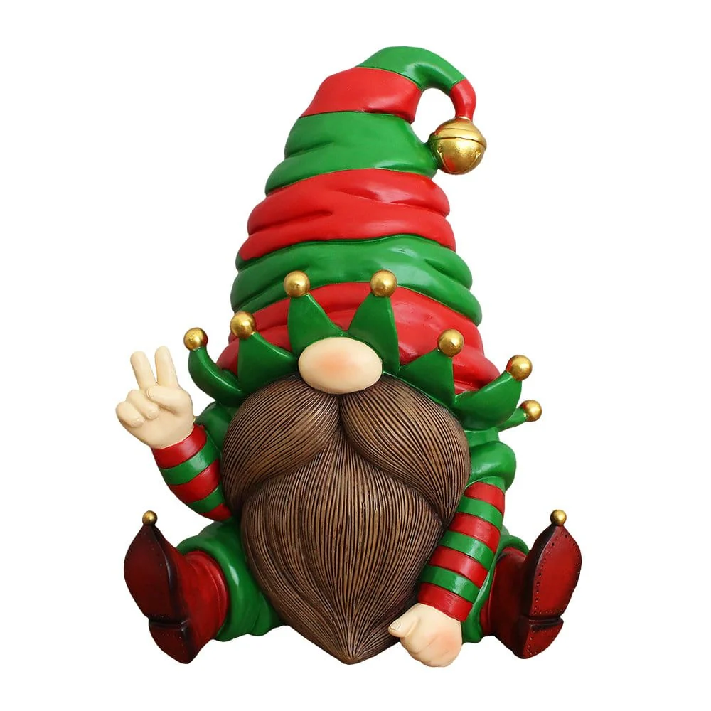 Cheerful Elf Gnome Figurine - Image 6