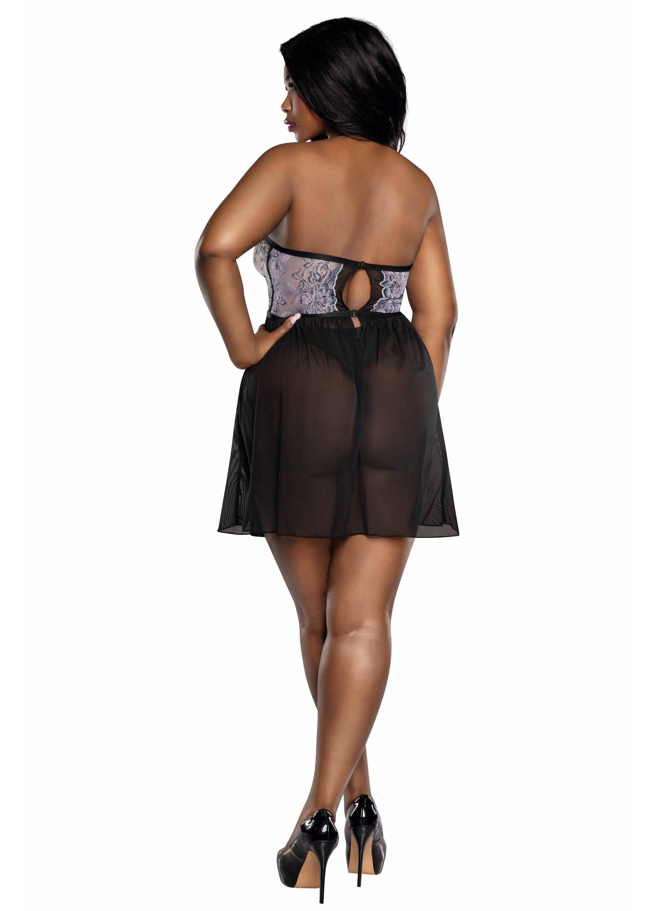 Dreamgirl Onyx Babydoll - Image 2