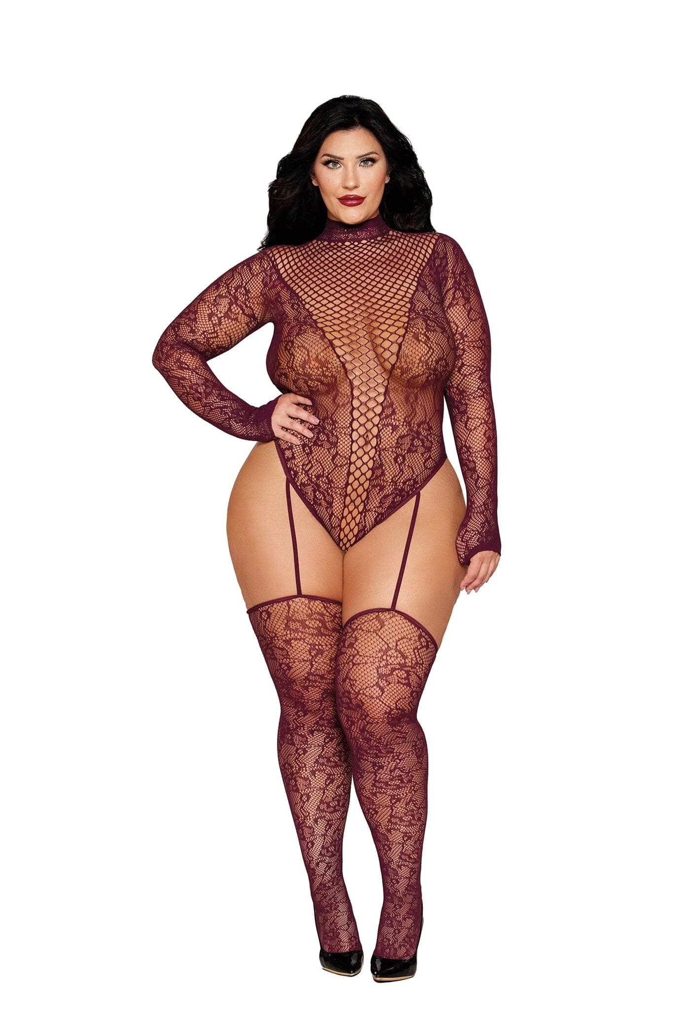 Dreamgirl Thigh High Teddy