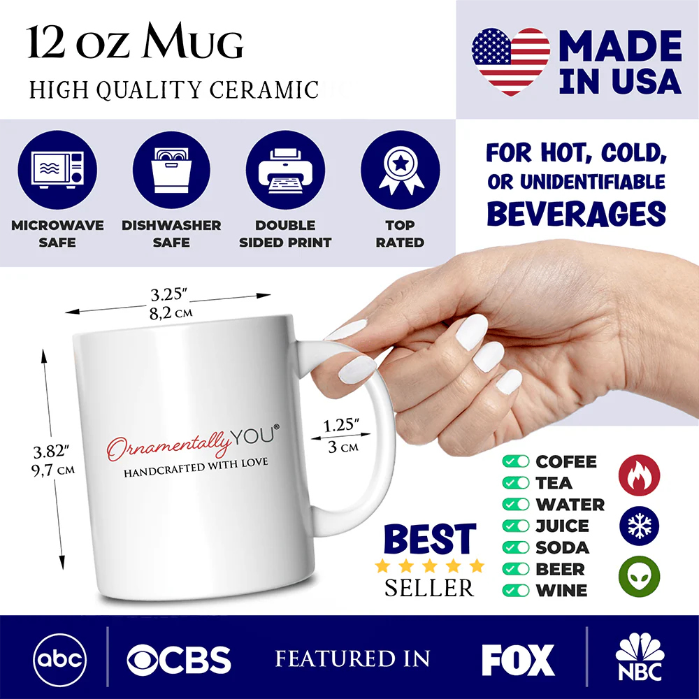 Yesterday Today Forever Ceramic Mug - Image 3