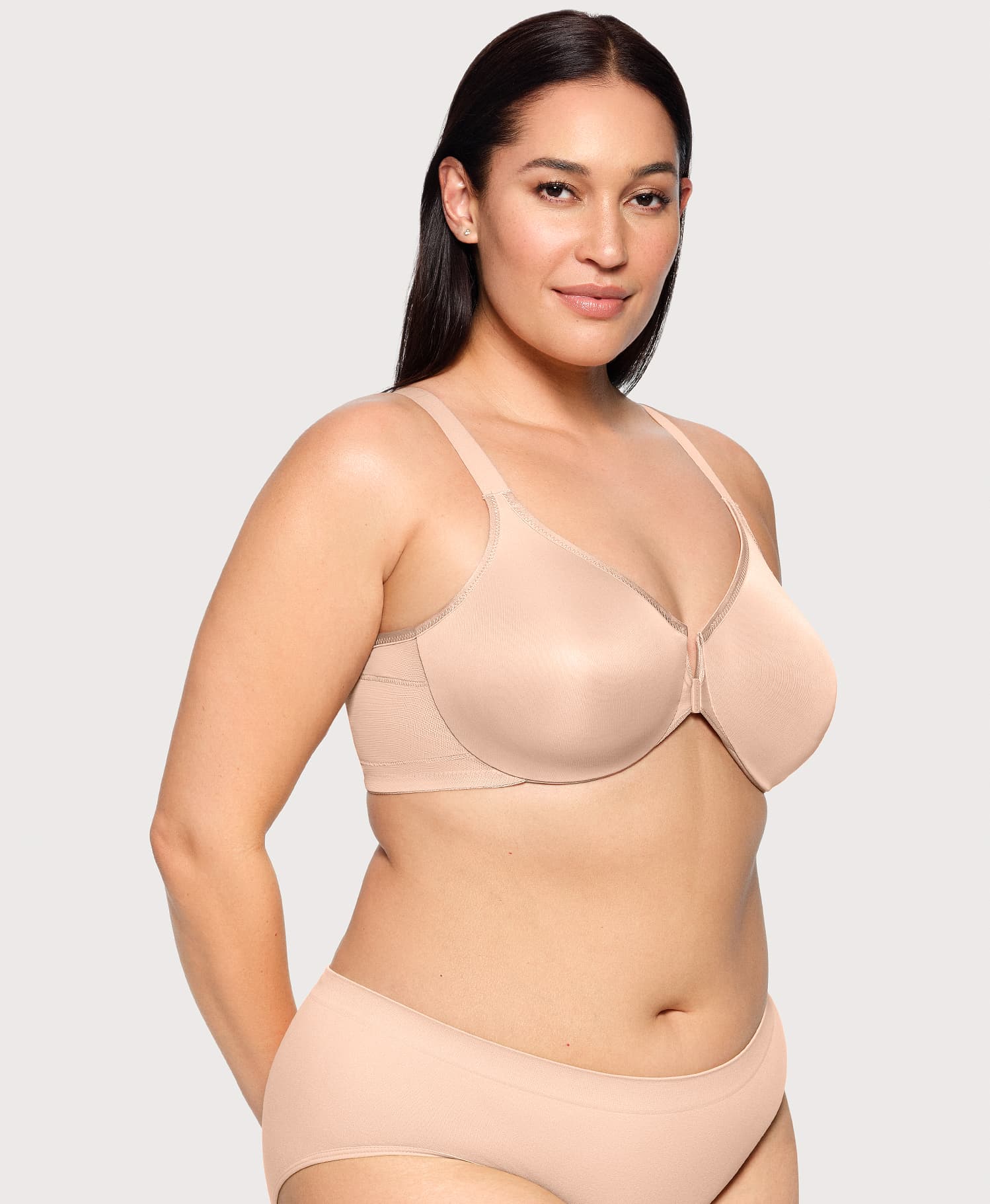 Front-Closure Posture Back WonderWire Bra - Image 3