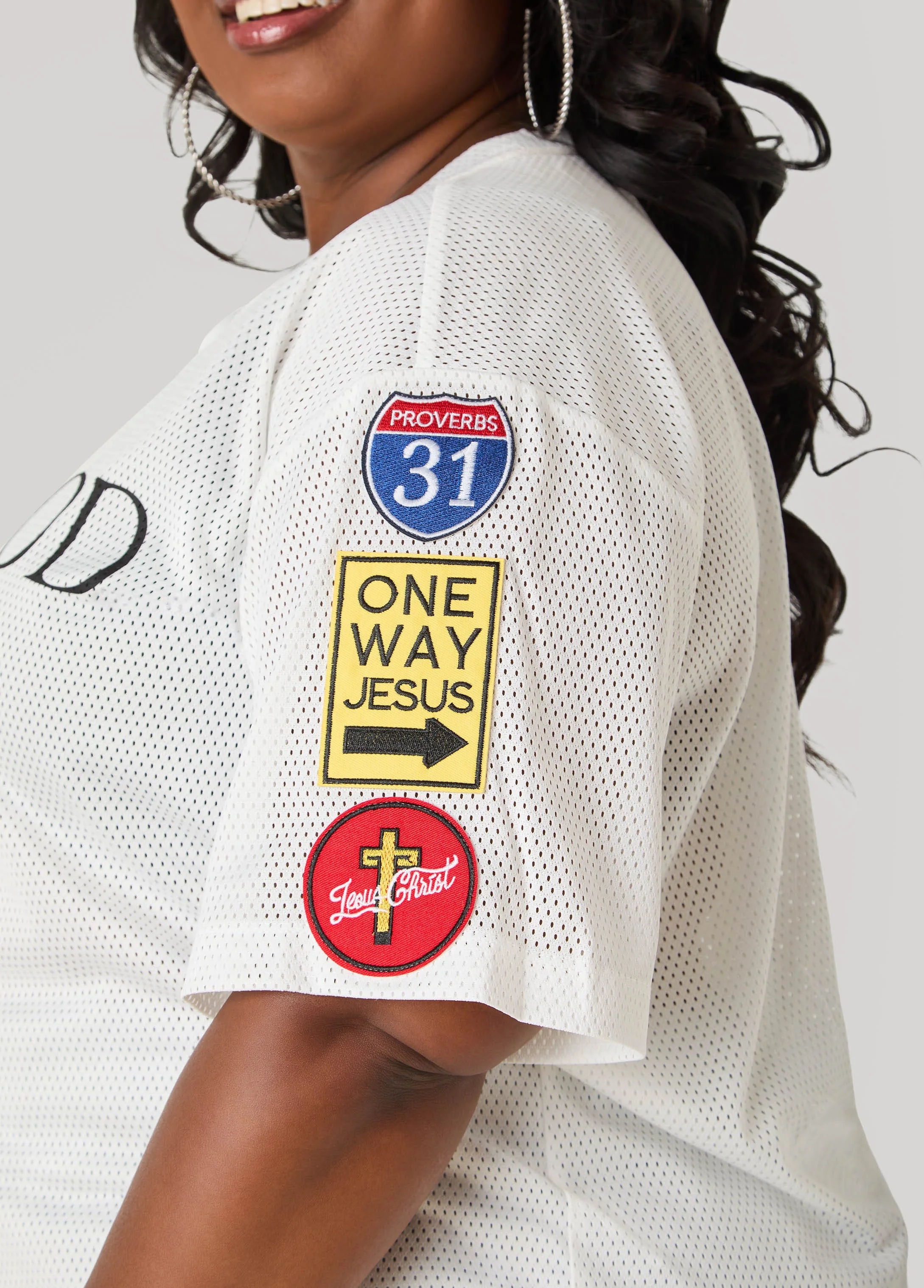 God First Patchwork Jersey - Image 5