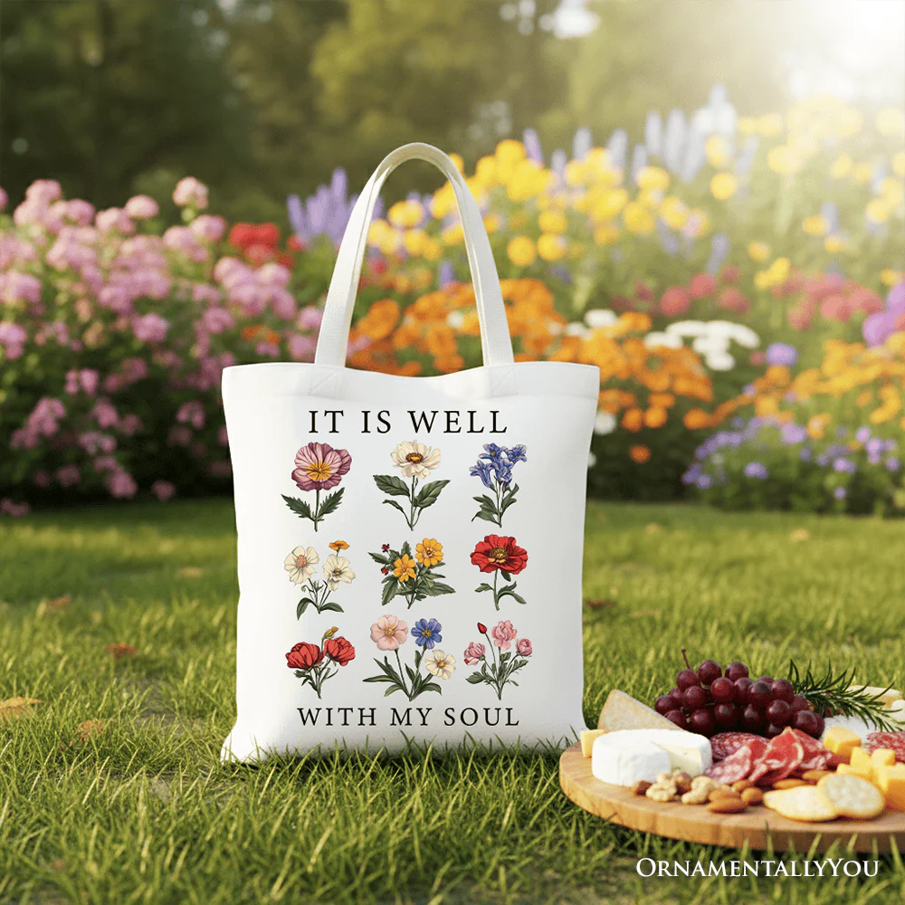 It Is Well With My Soul Tote Bag - Image 3