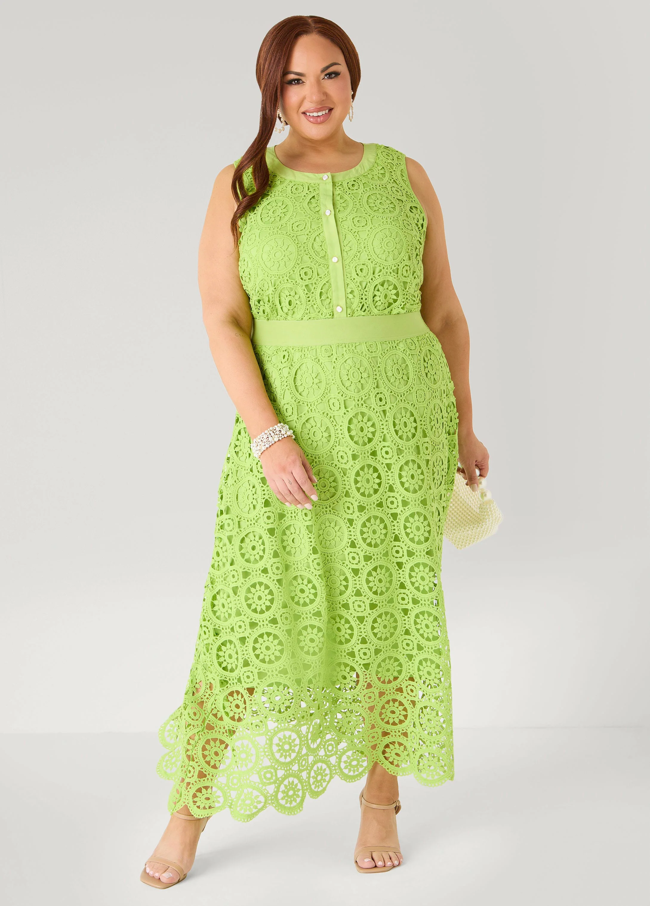 Crochet Button Front Top - Image 7