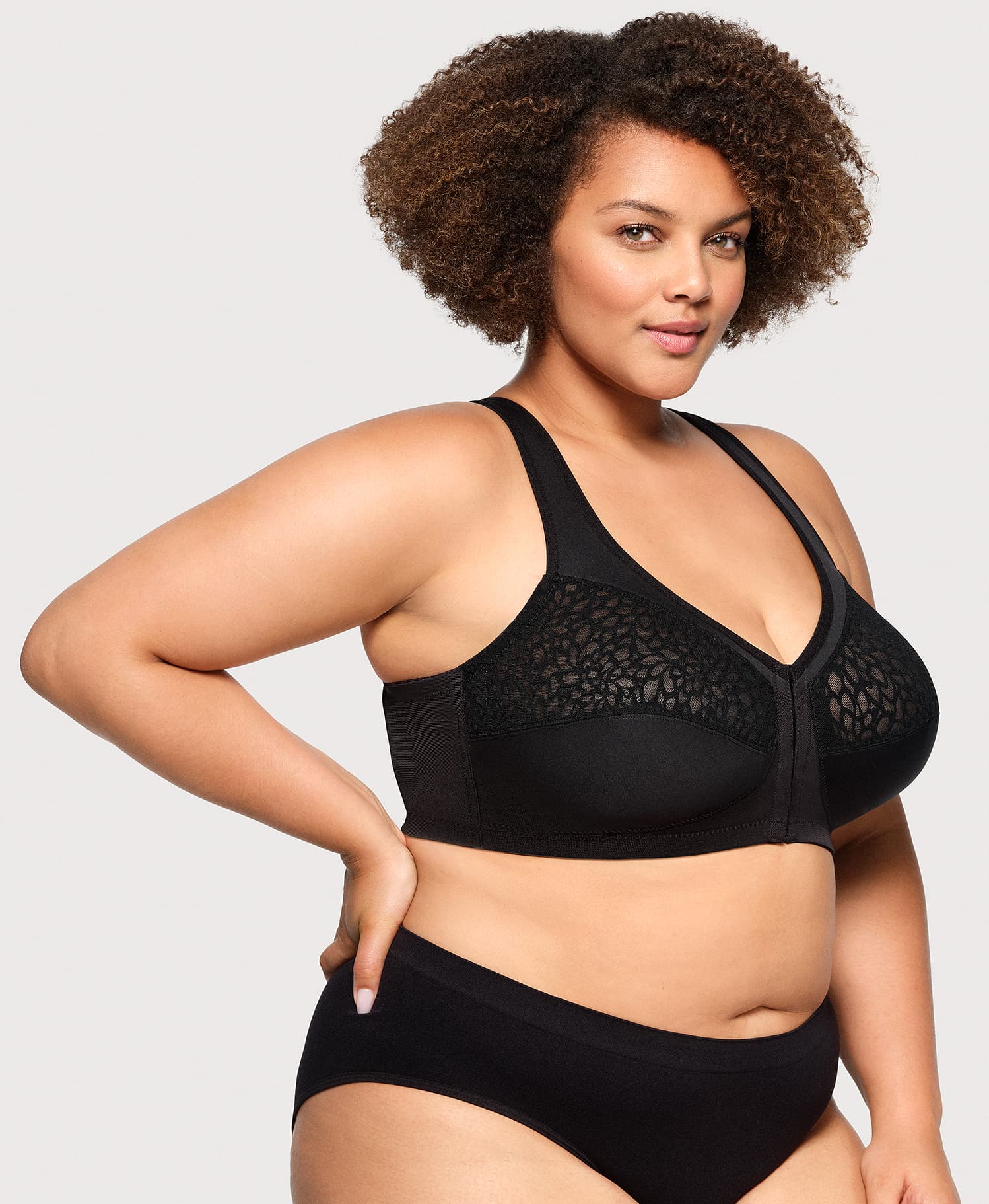 MagicLift Front-Closure Racerback Bra - Image 3