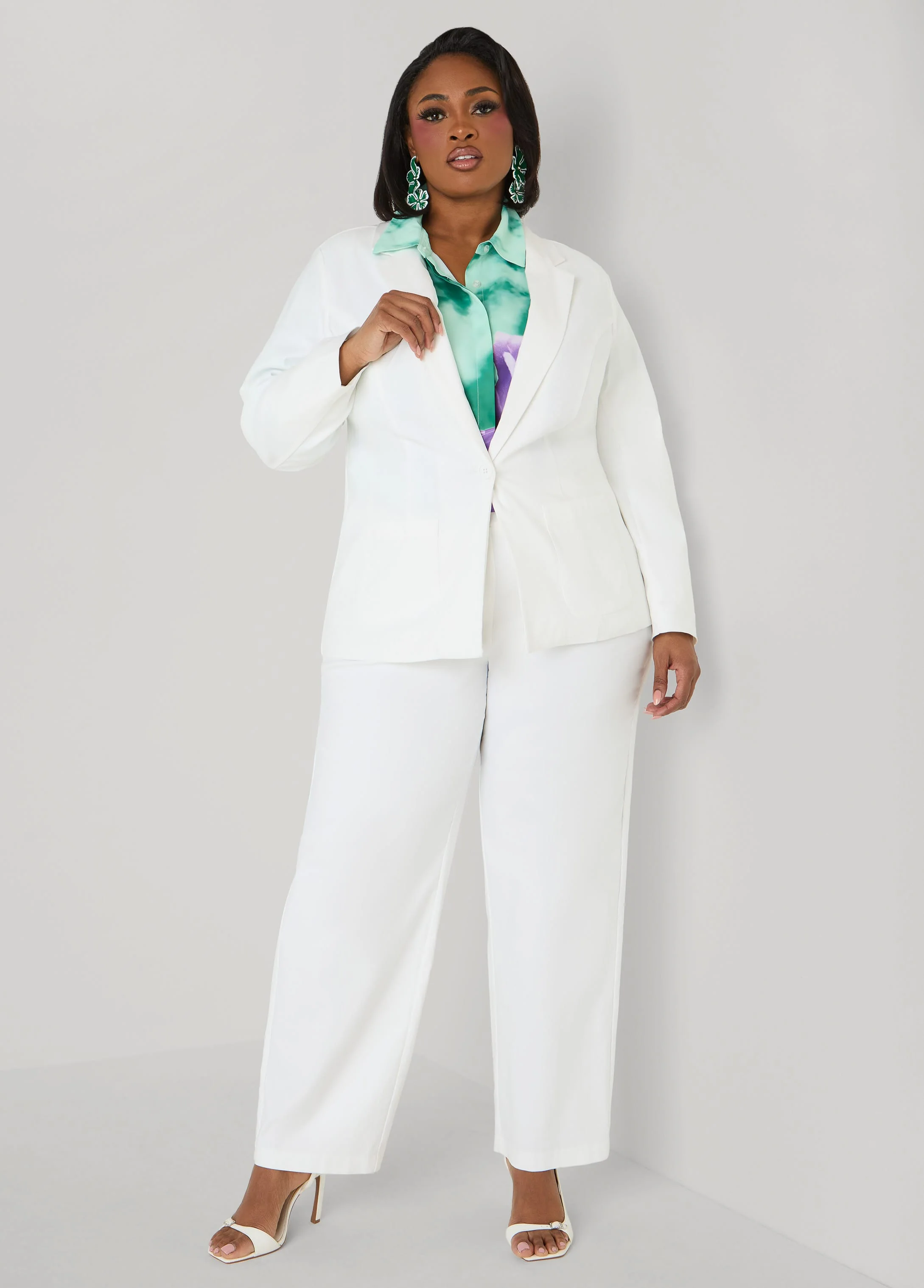 Millennium Button Up Blazer - Image 3