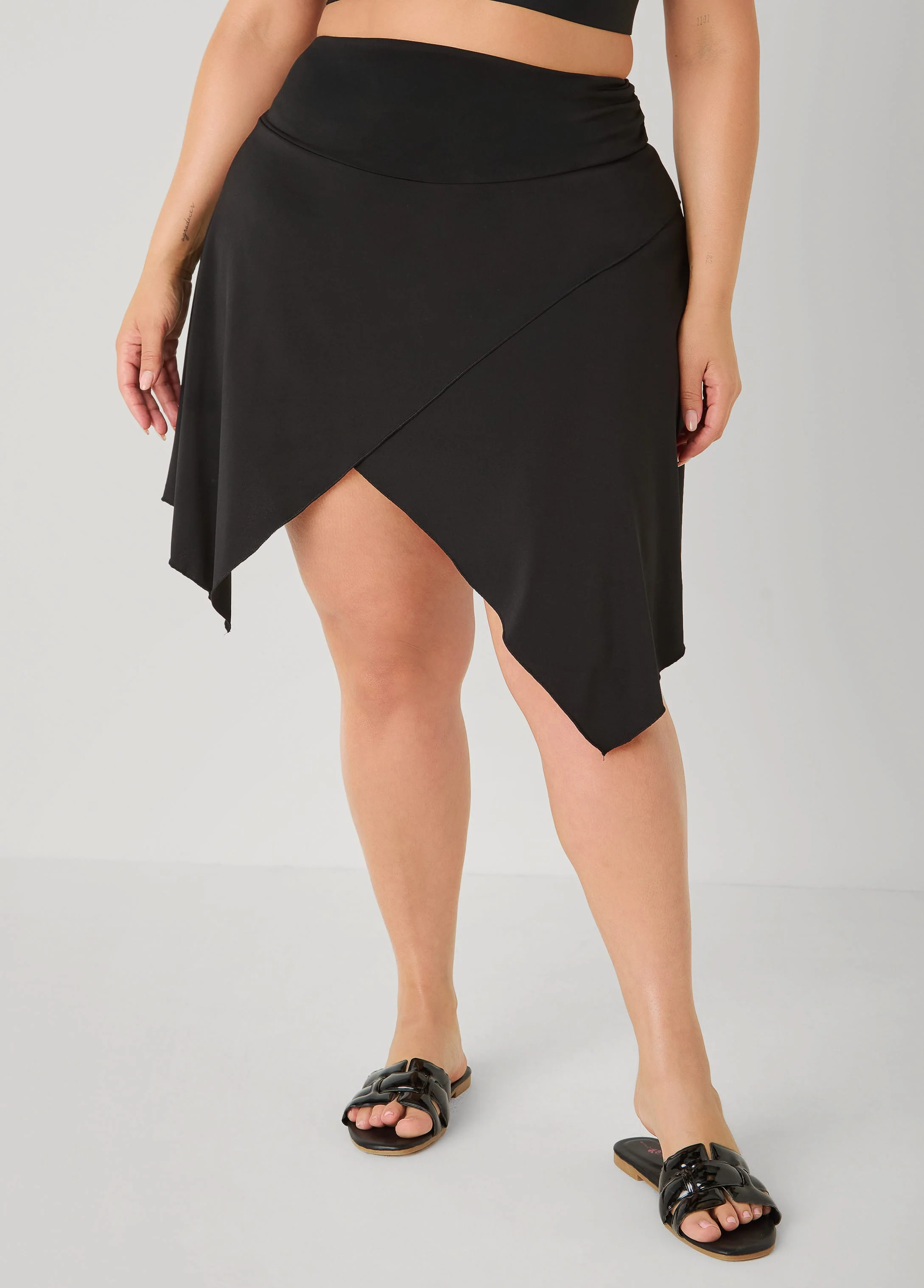 Asymmetric Swim Skort