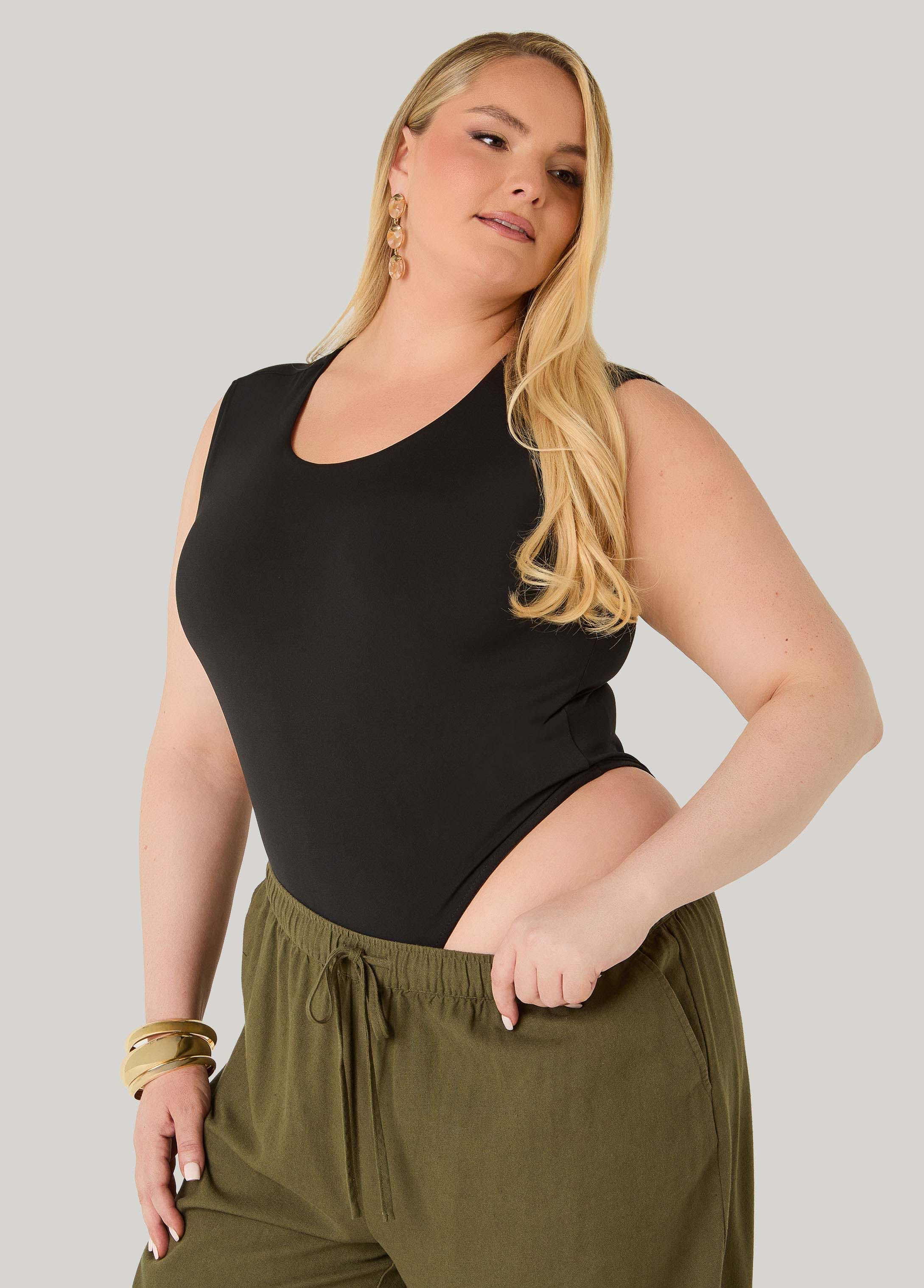 Crewneck Knit Bodysuit - Image 4