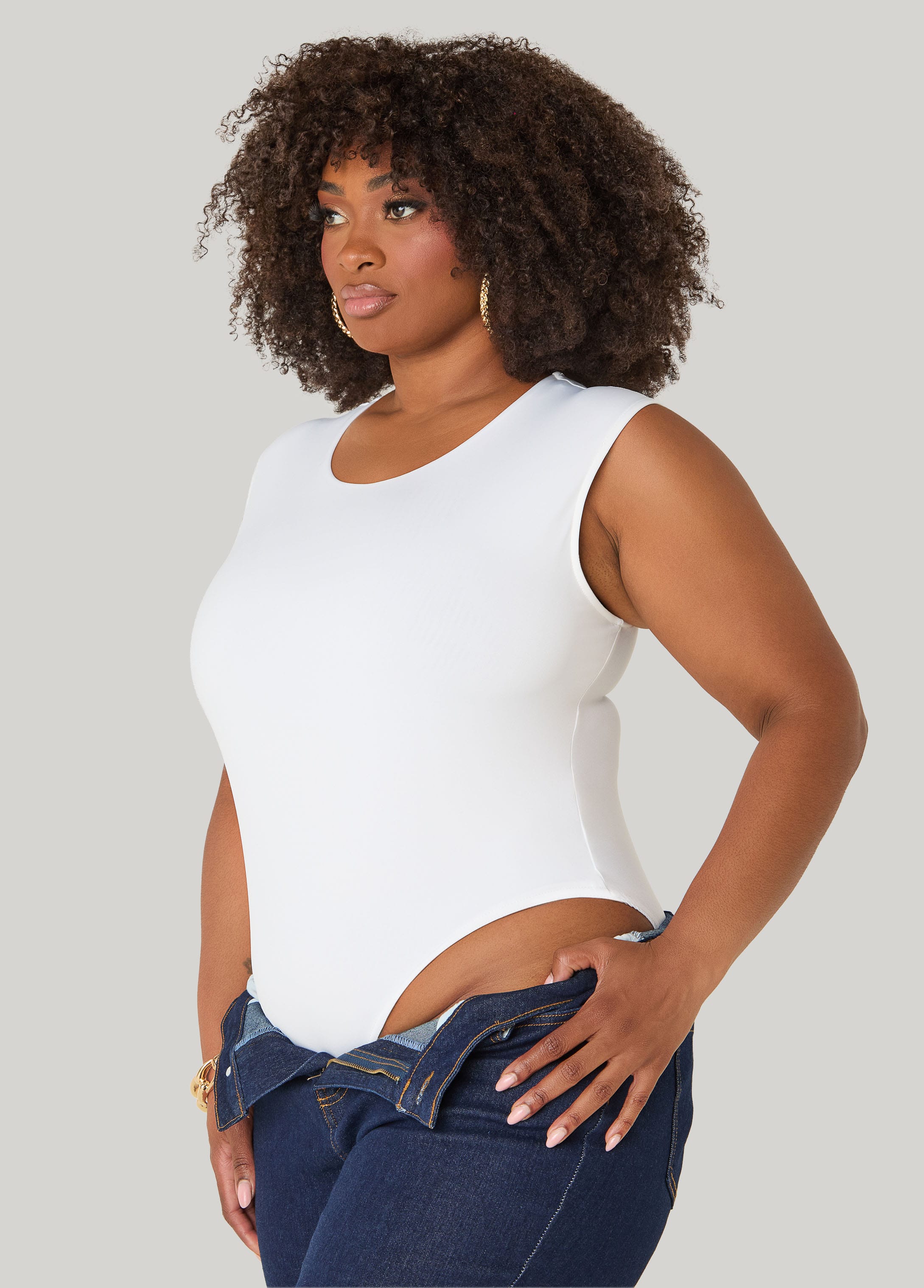 Crewneck Knit Bodysuit - Image 8
