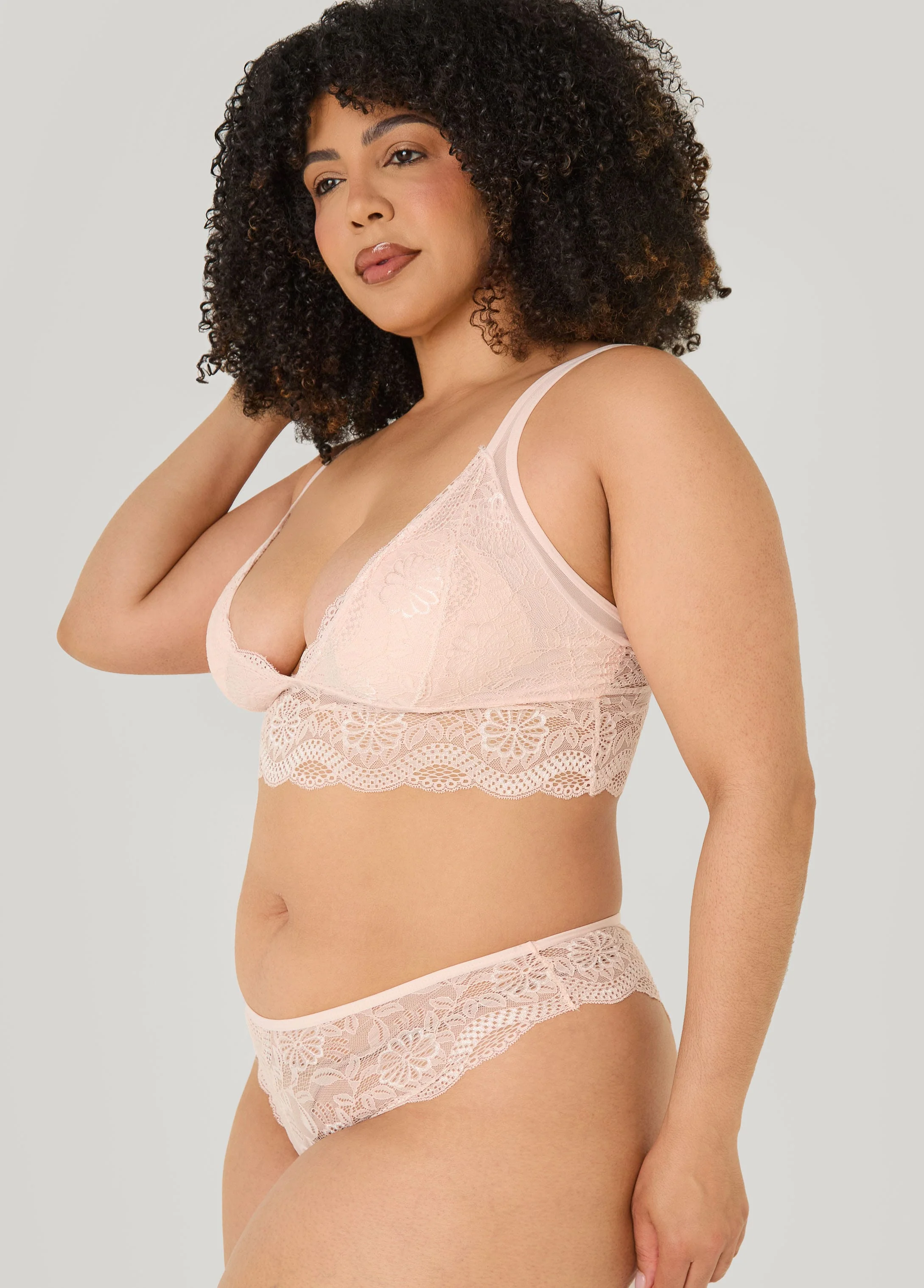 Lace Bralette Lingerie Set - Image 4