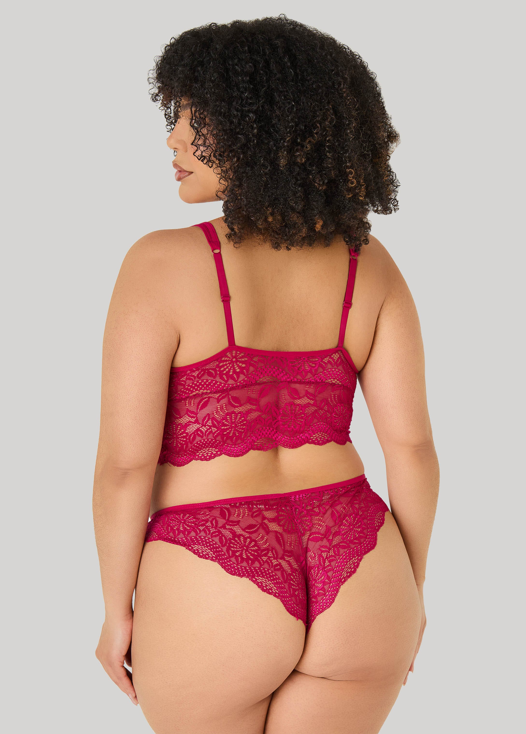 Lace Bralette Two Piece Set - Image 2