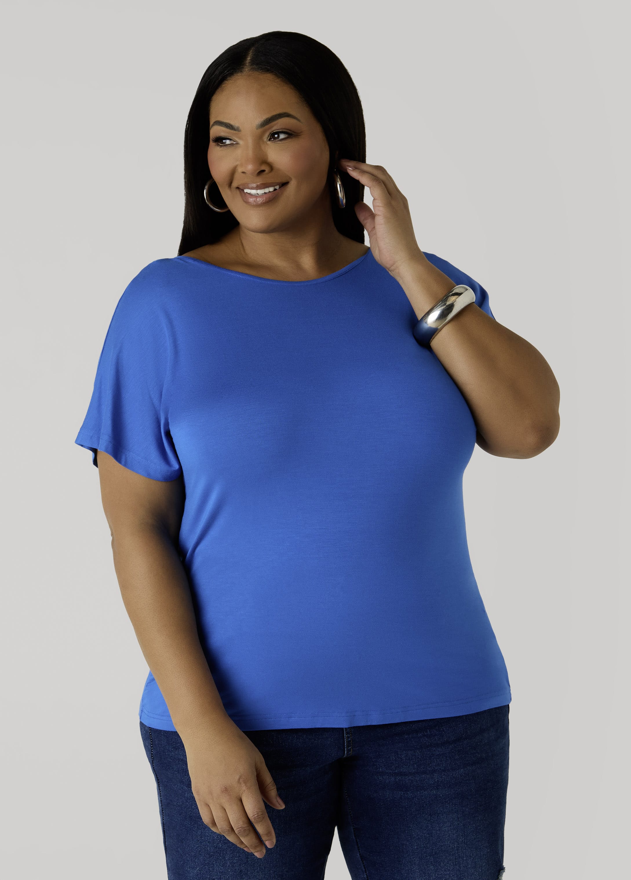 Lace Paneled Open Back Top - Image 4