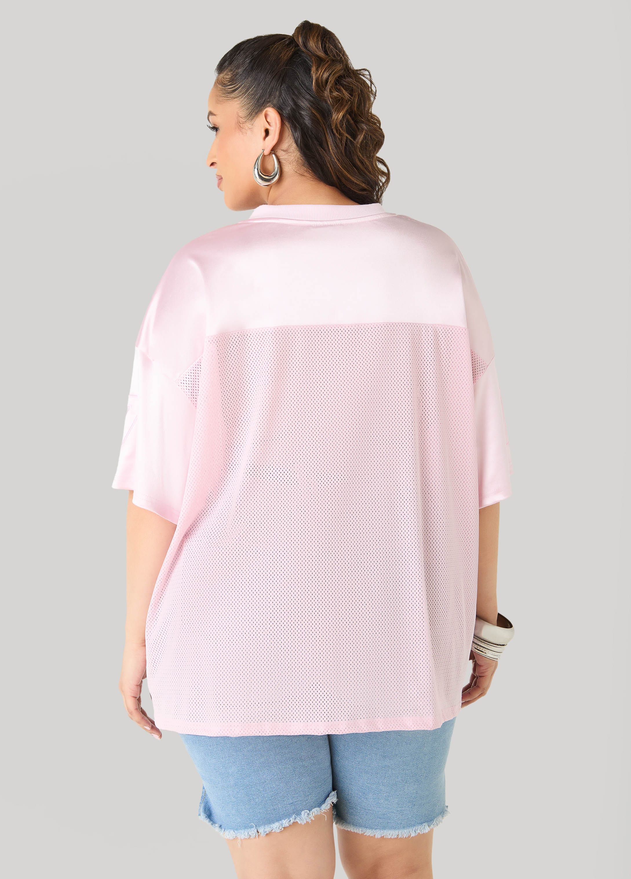 Mesh Paneled Jersey - Image 2