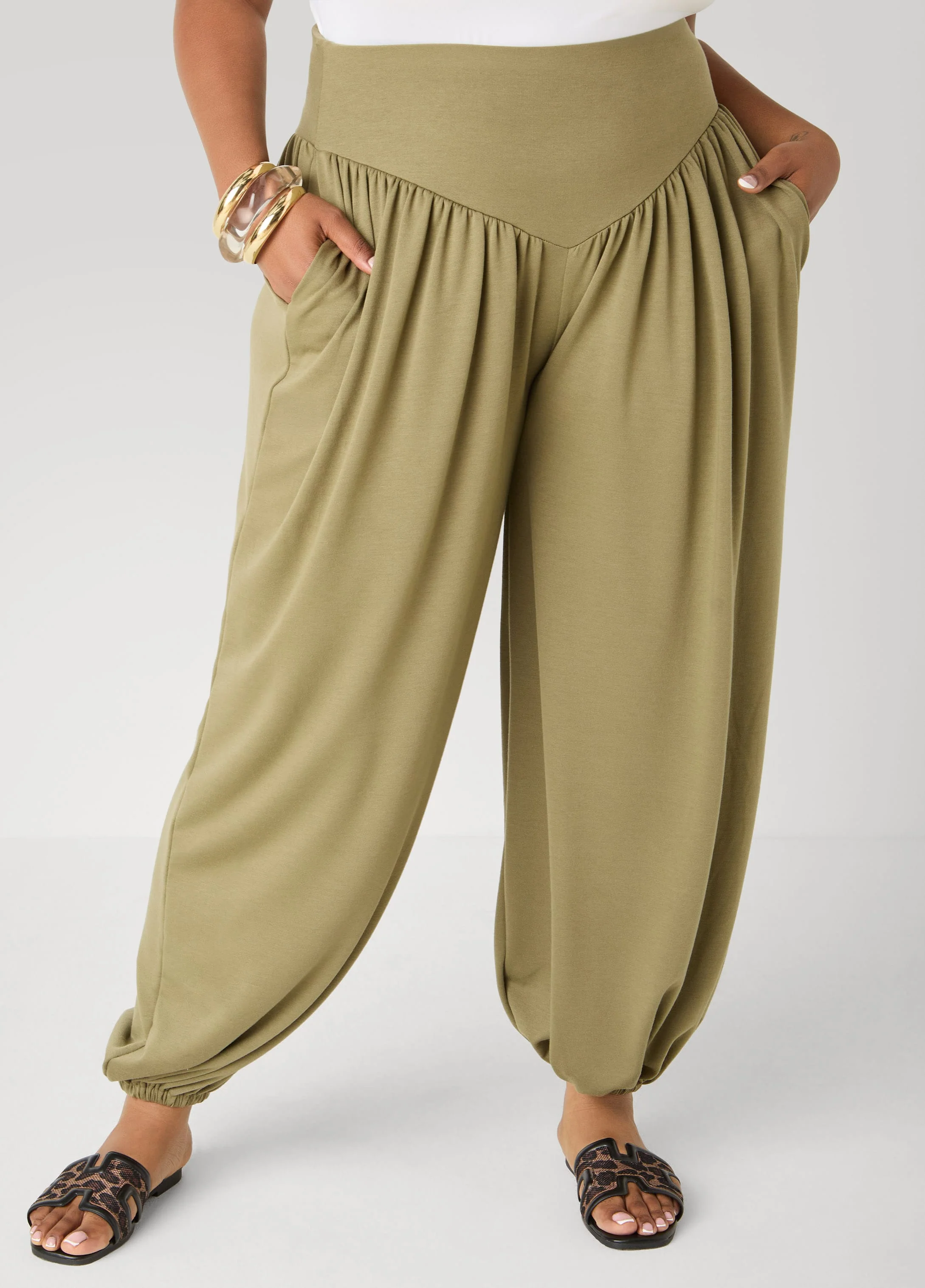 High Waist Balloon Pants - Image 8