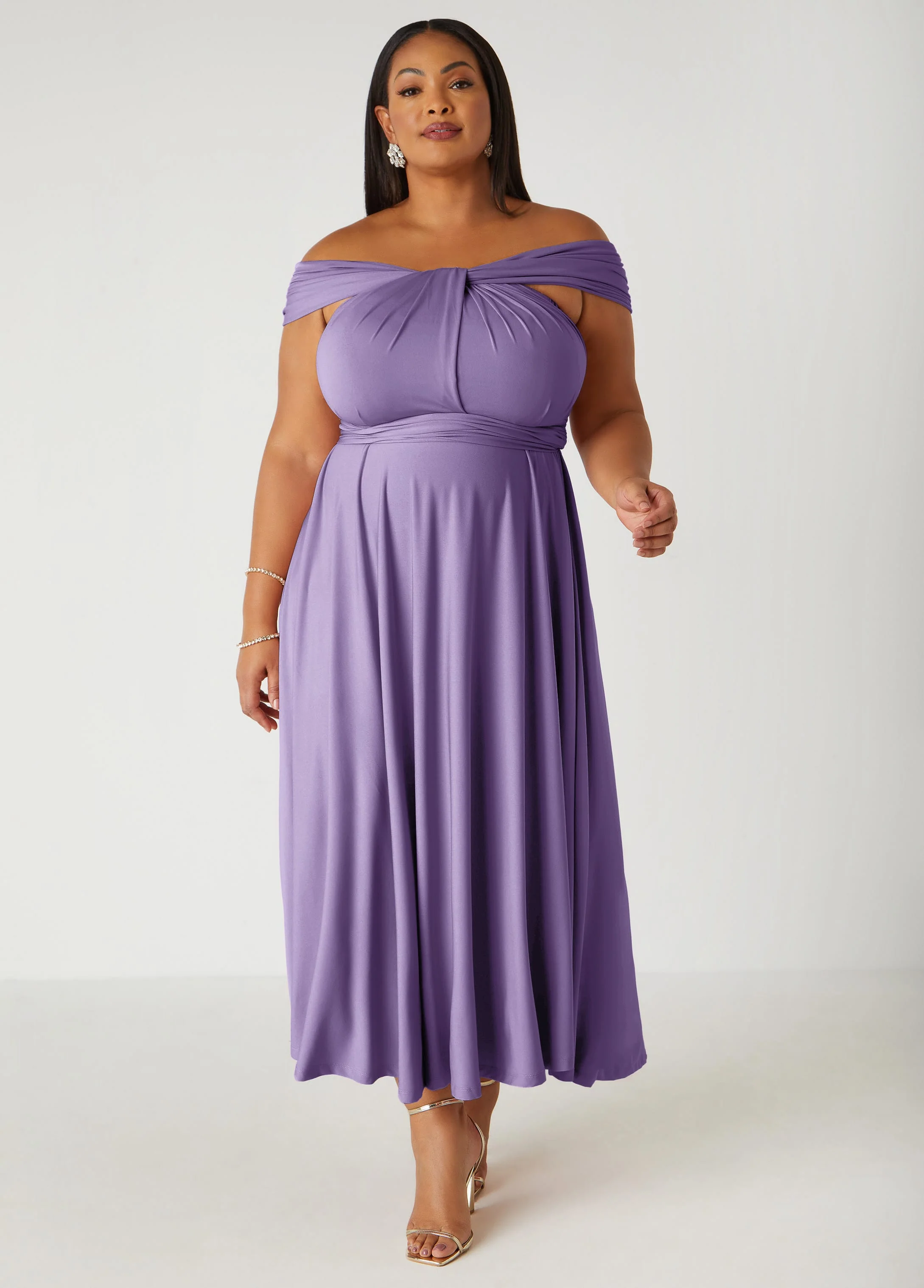 Multi Way Convertible Maxi Dress - Image 3