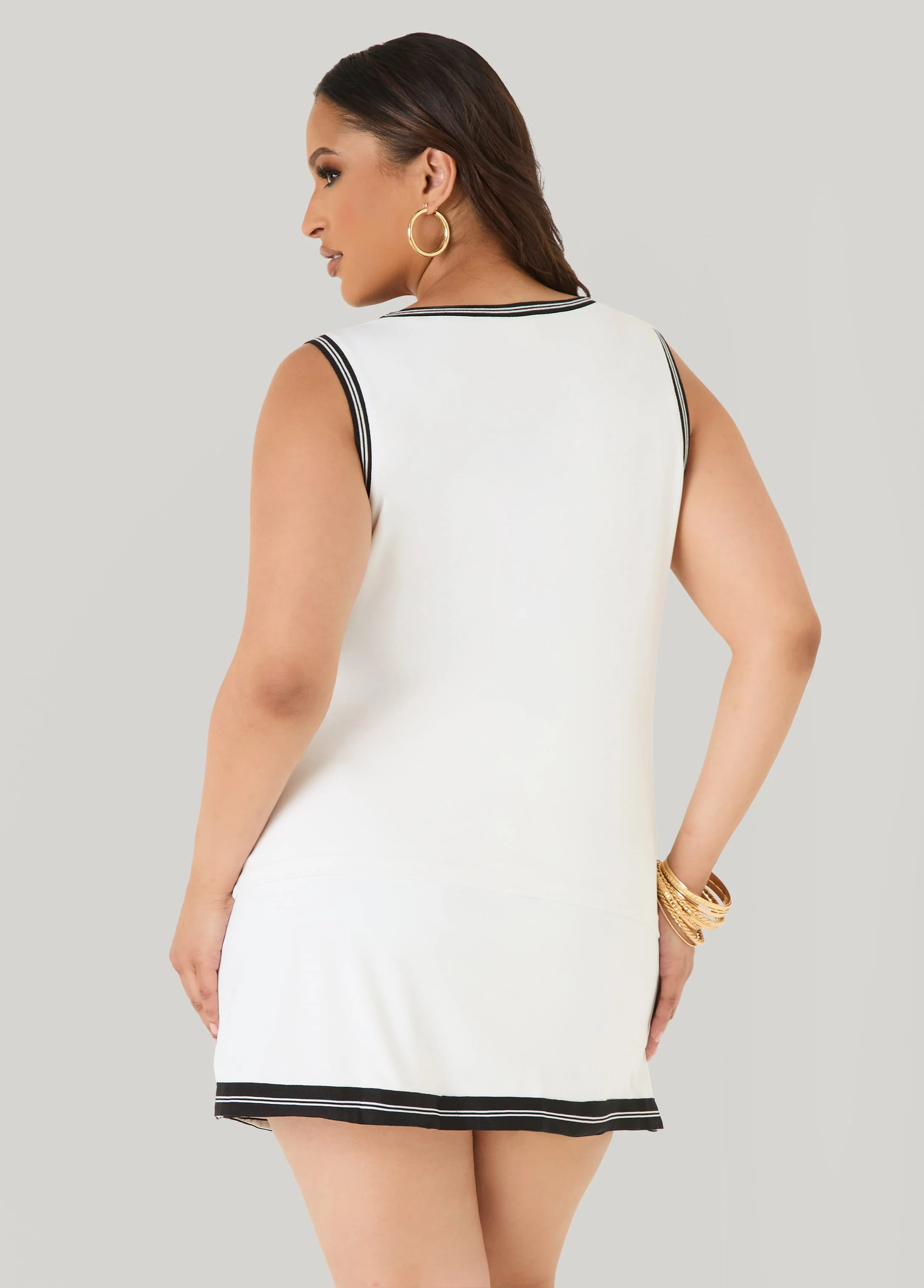 Two Tone Tennis Tank - Image 7