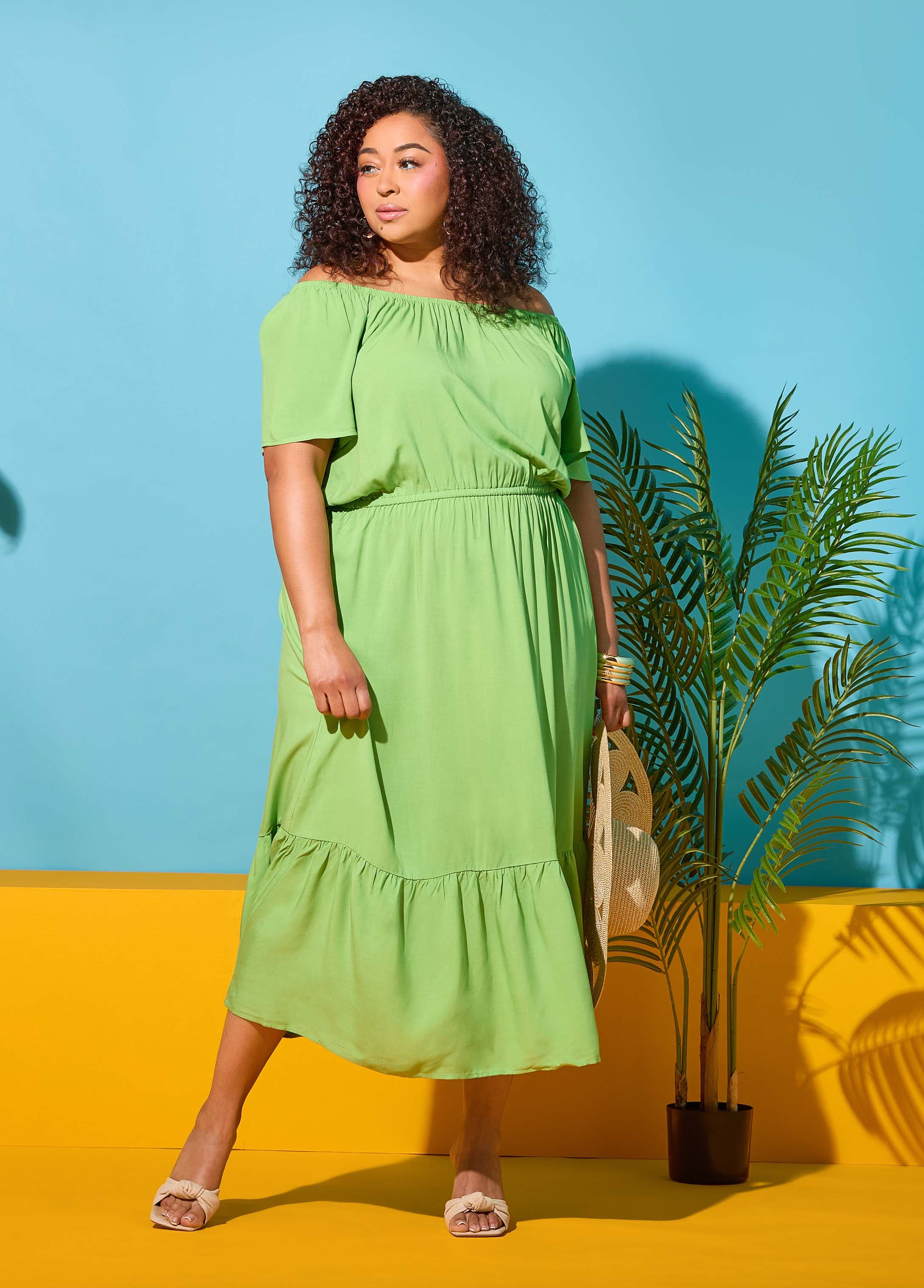 Off The Shoulder Maxi Dress - Image 4