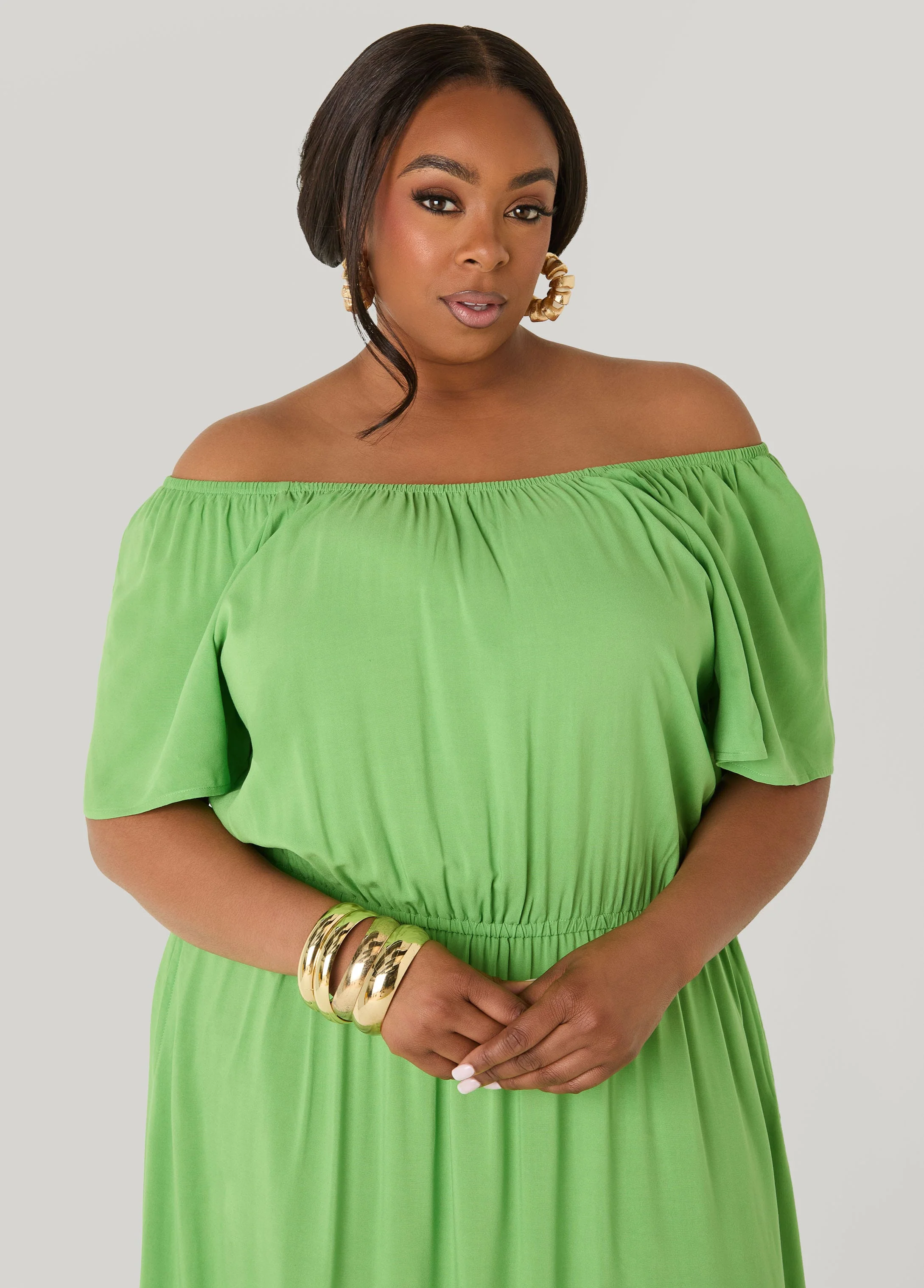 Off The Shoulder Maxi Dress - Image 5
