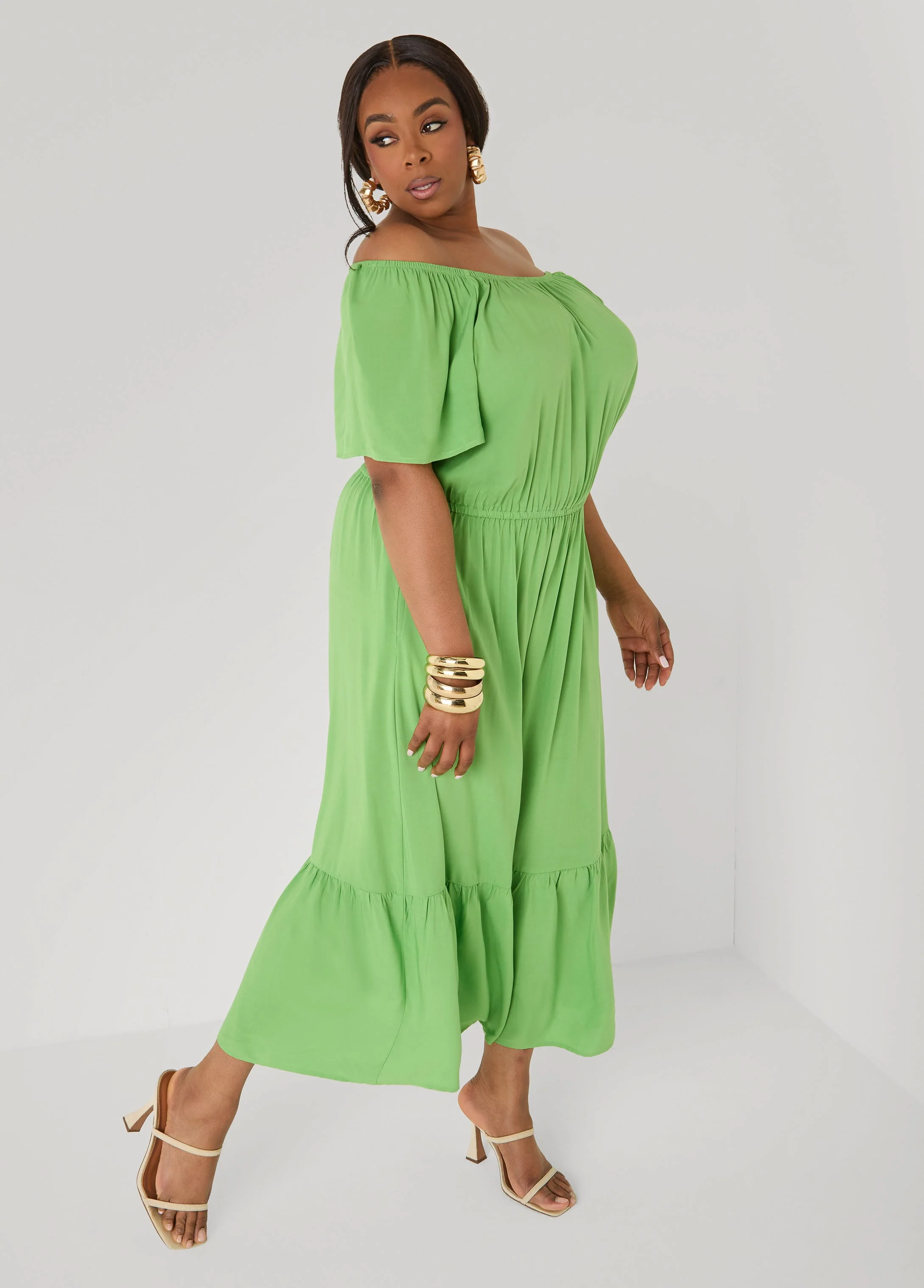 Off The Shoulder Maxi Dress - Image 6