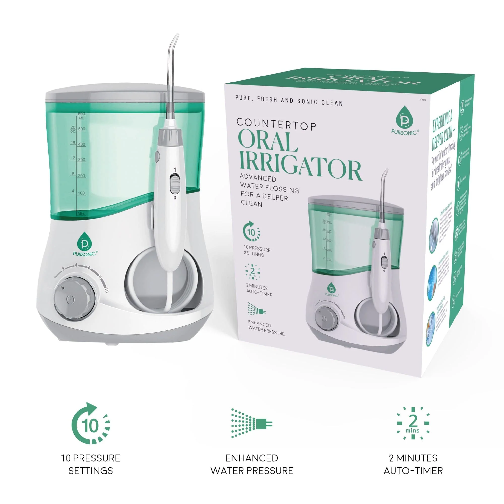 Pursonic OI-200 Professional Counter Top Water Flosser - Image 3