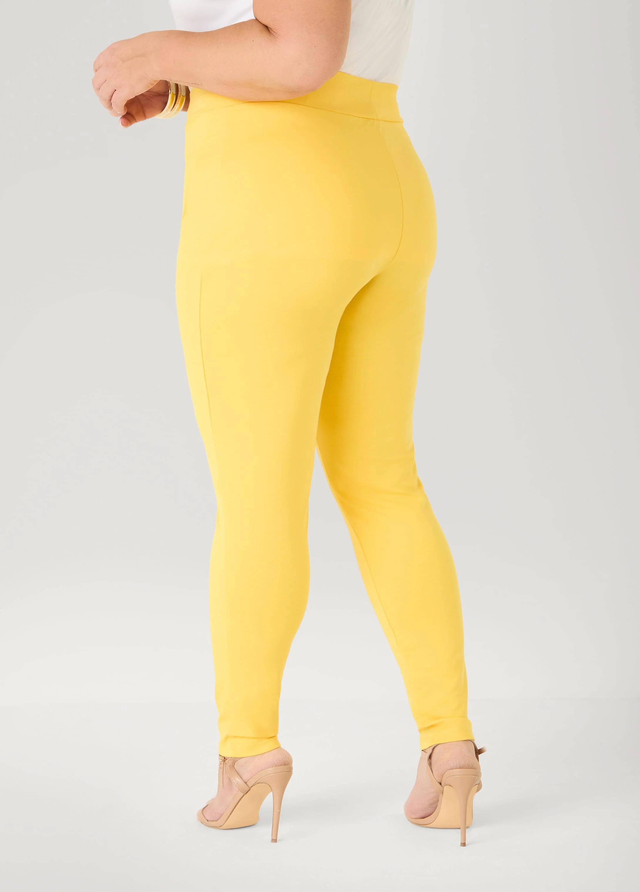Seamed Ponte Leggings - Image 2