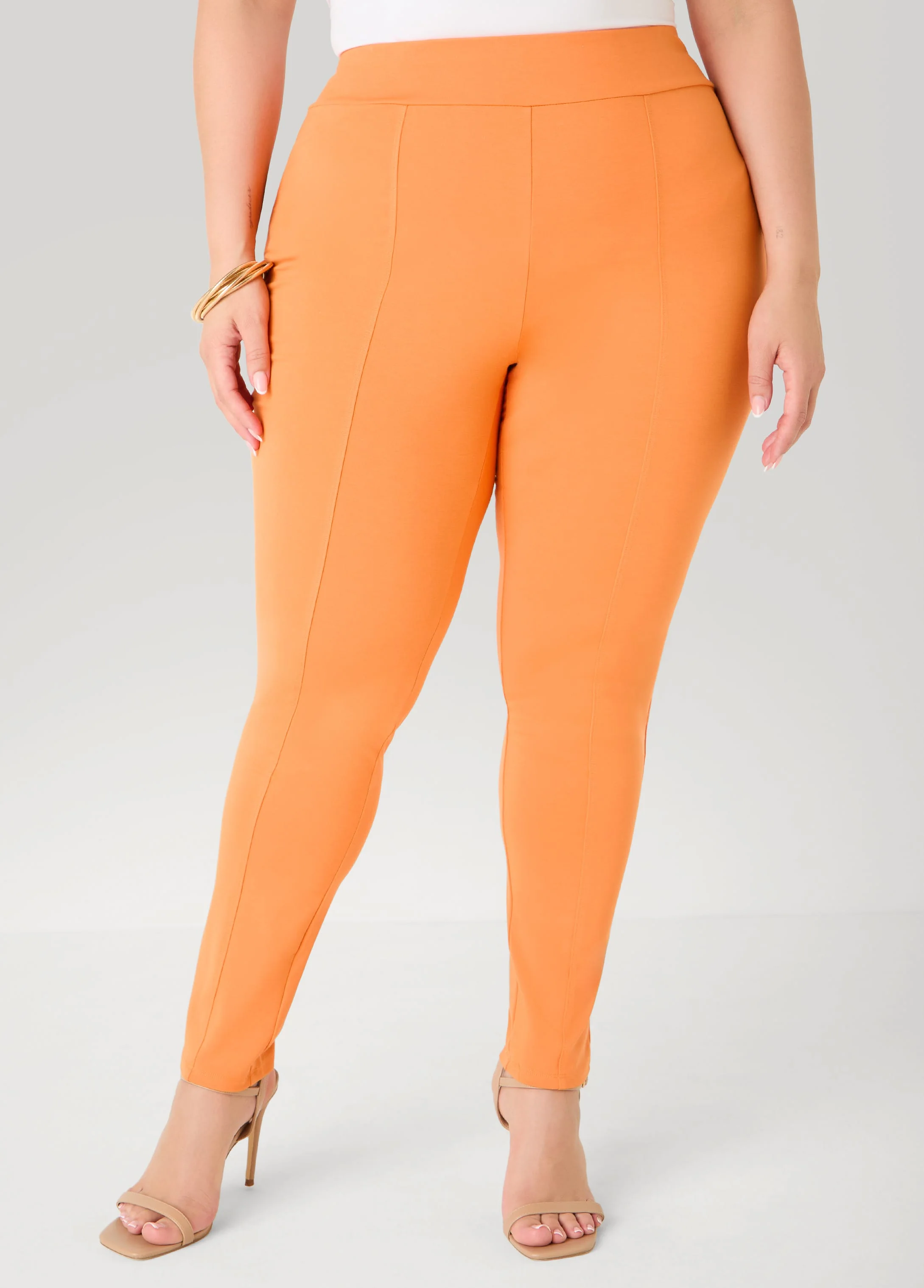 Seamed Ponte Leggings - Image 7