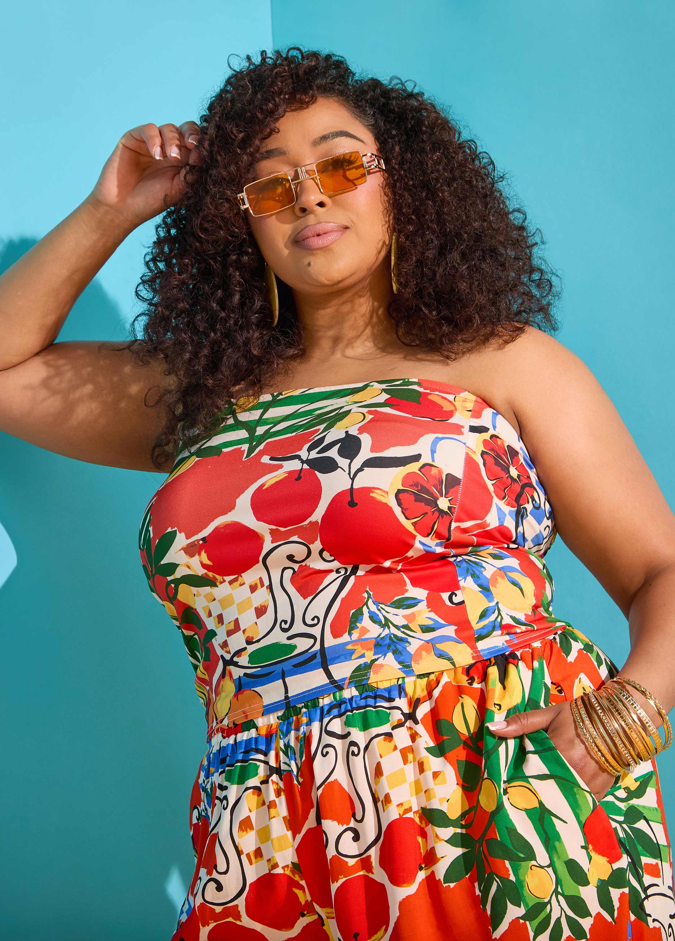 Printed Tube Top - Image 6