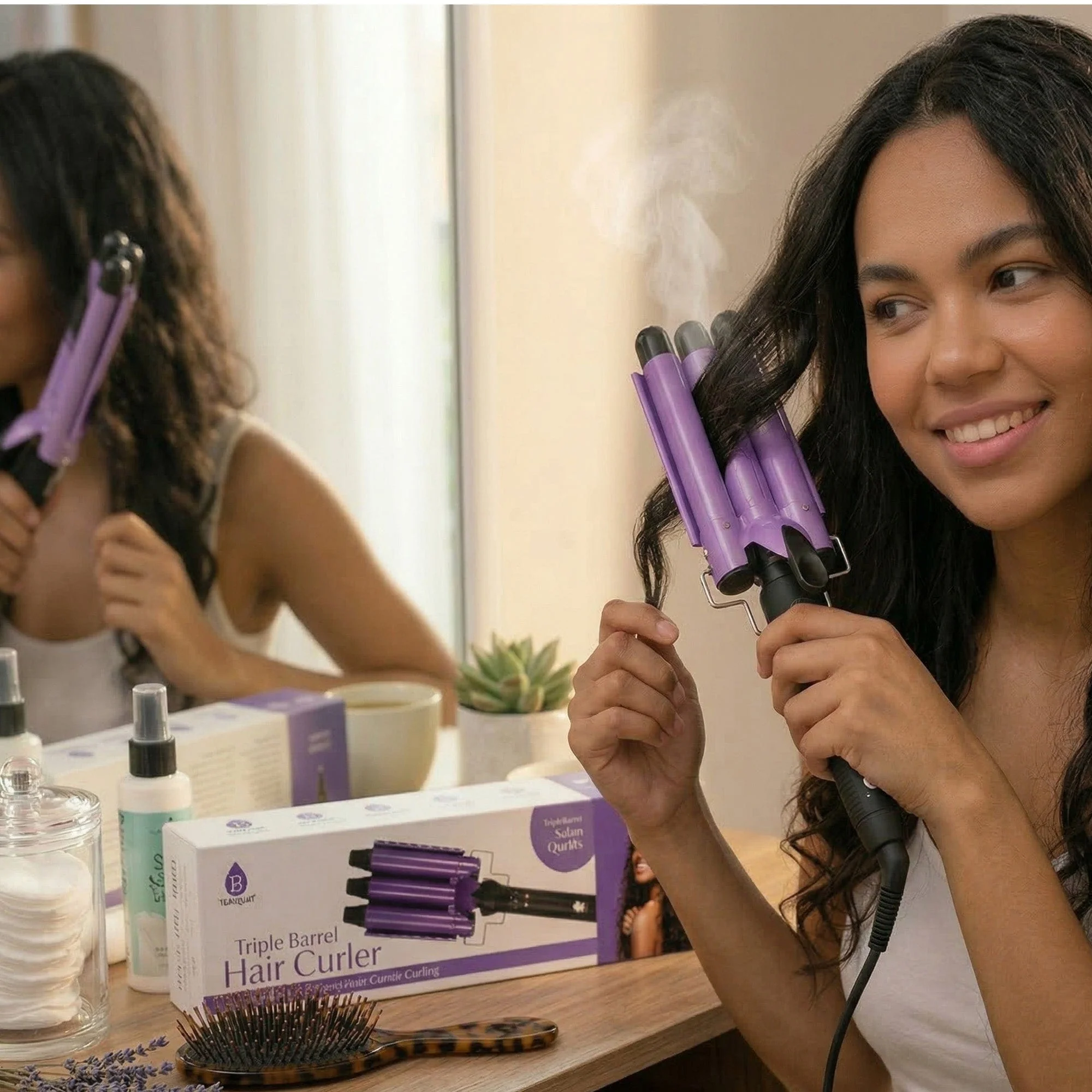 Pursonic Triple Barrel Hair Curler - Image 5