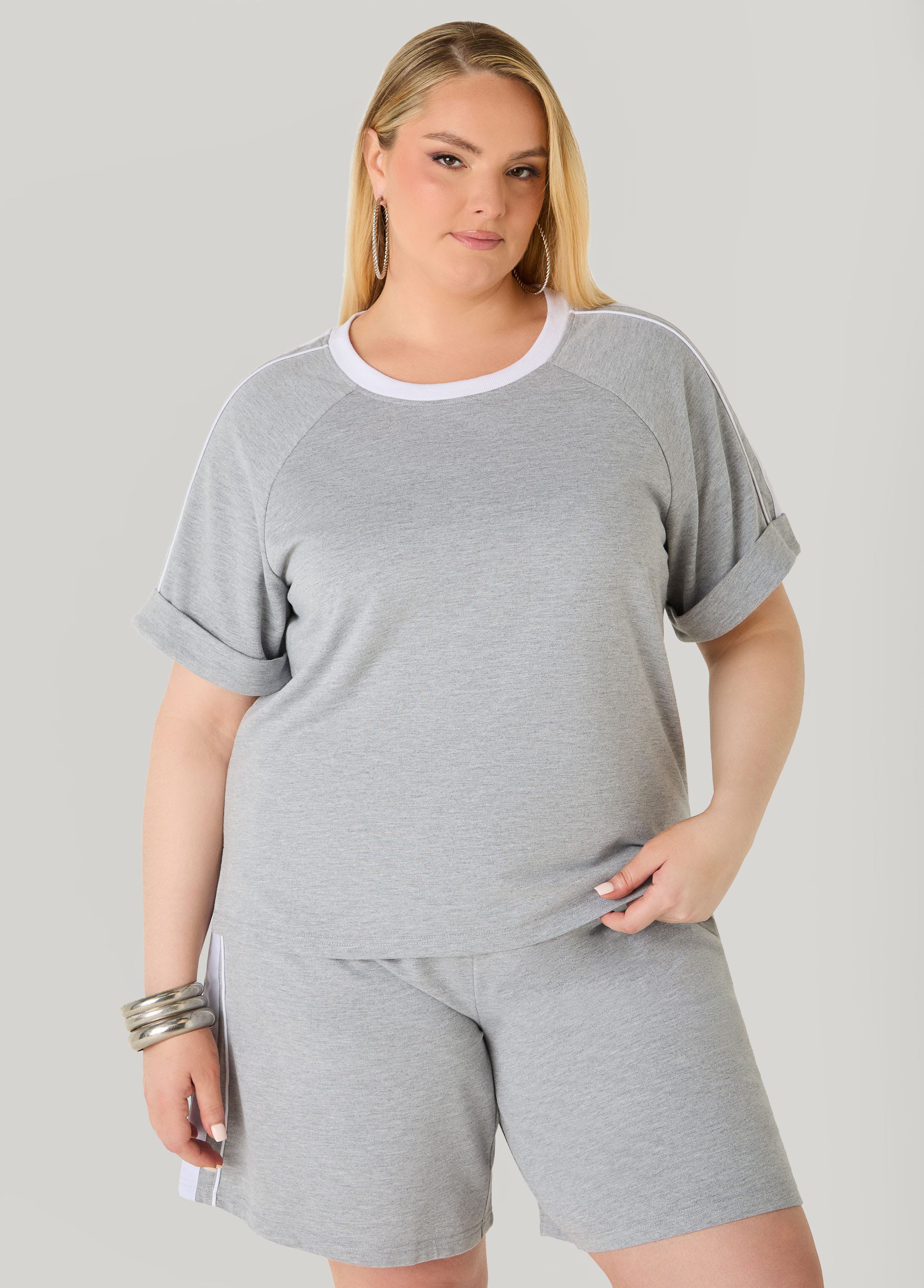 Piped French Terry Top - Image 5