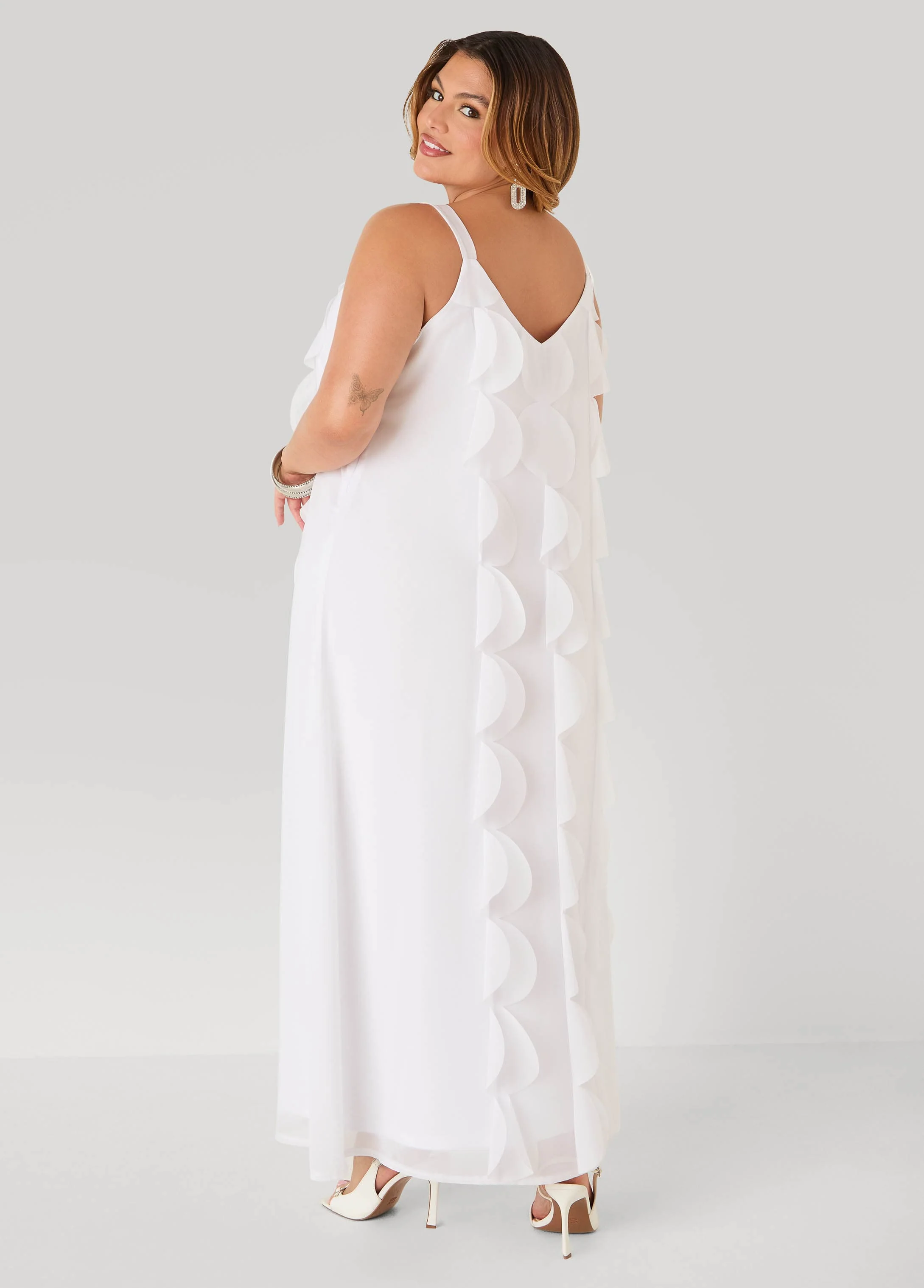 Appliqued Maxi Dress - Image 2