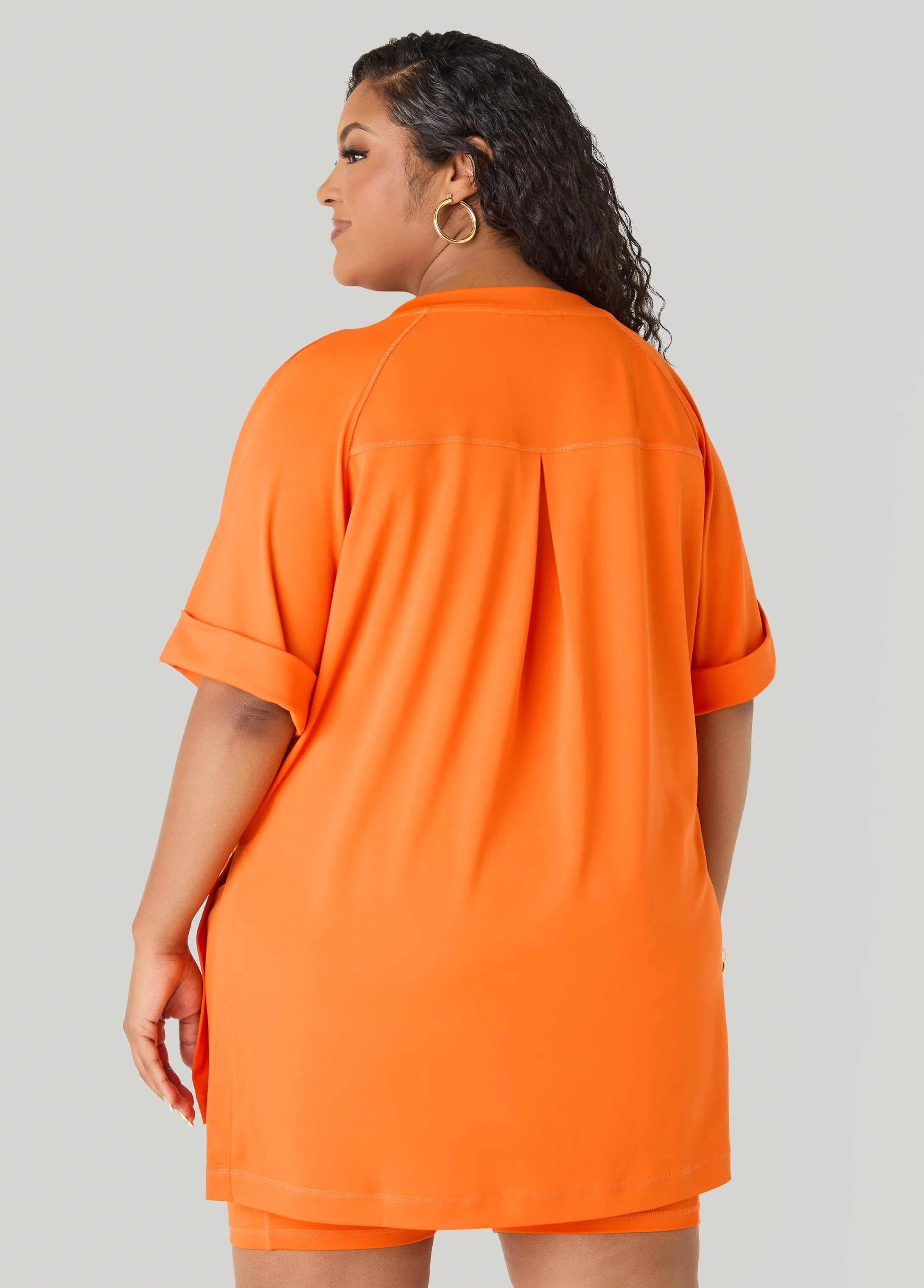 Side Split Athletic Knit Top - Image 6