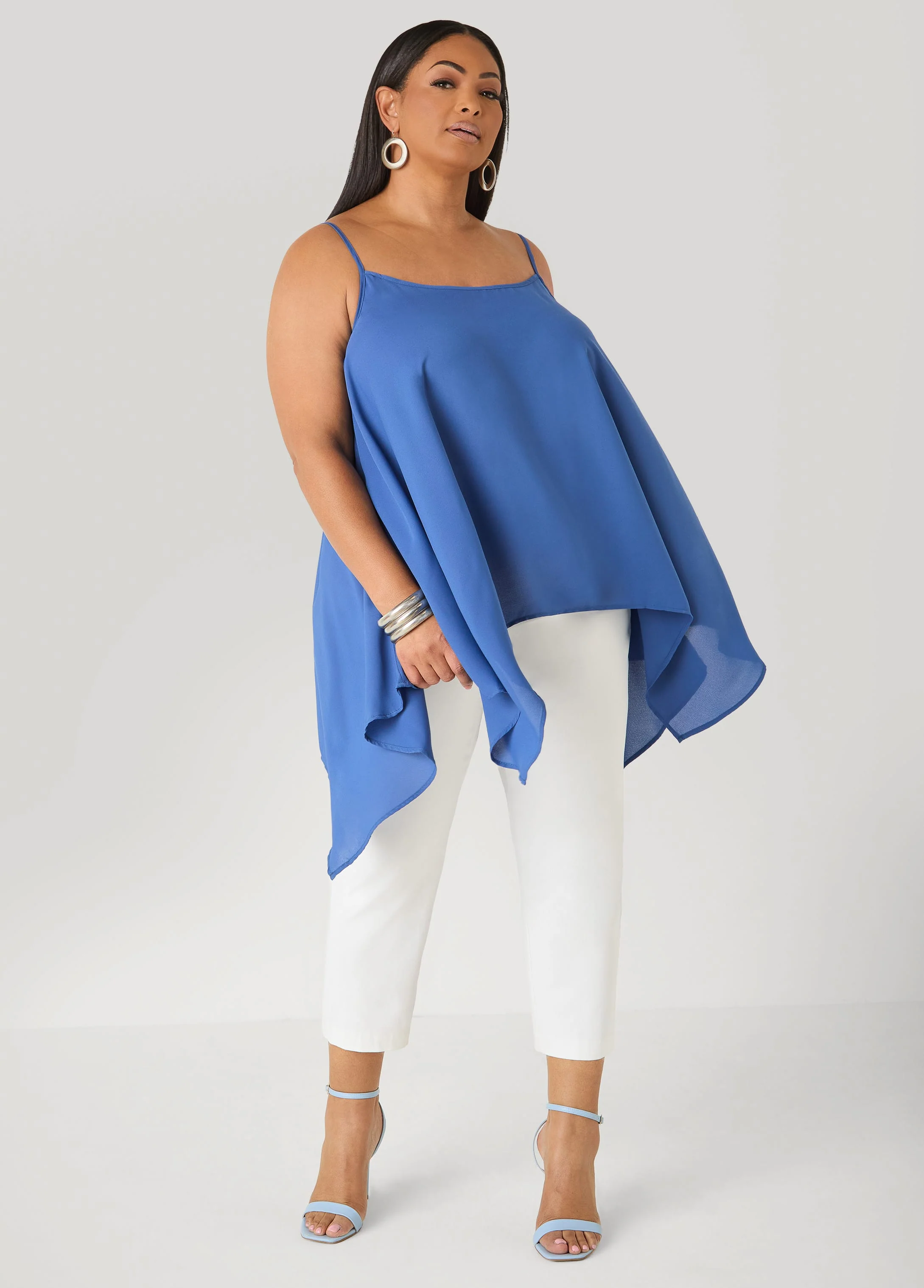 Crepe Handkerchief Tank - Image 5