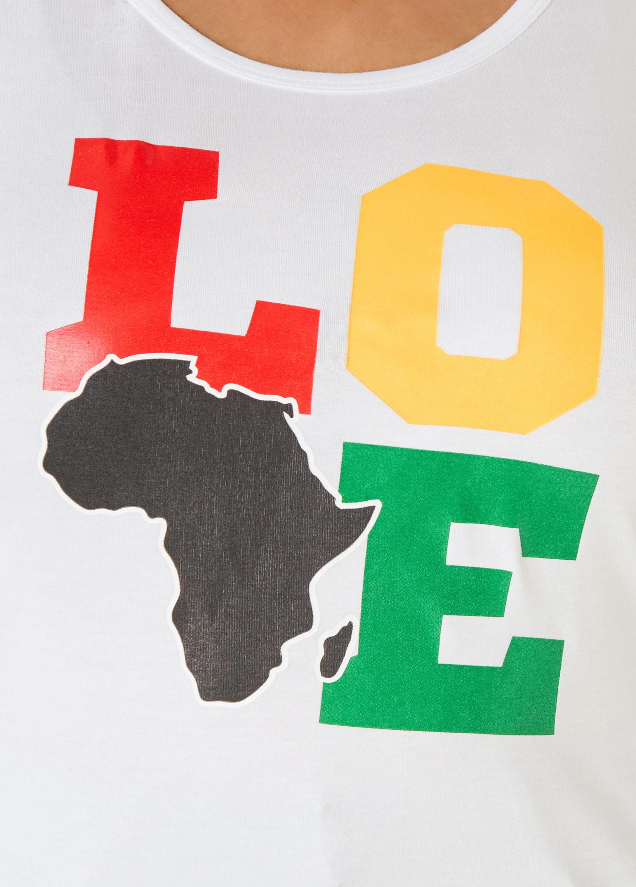 Love Africa Graphic Tee - Image 4