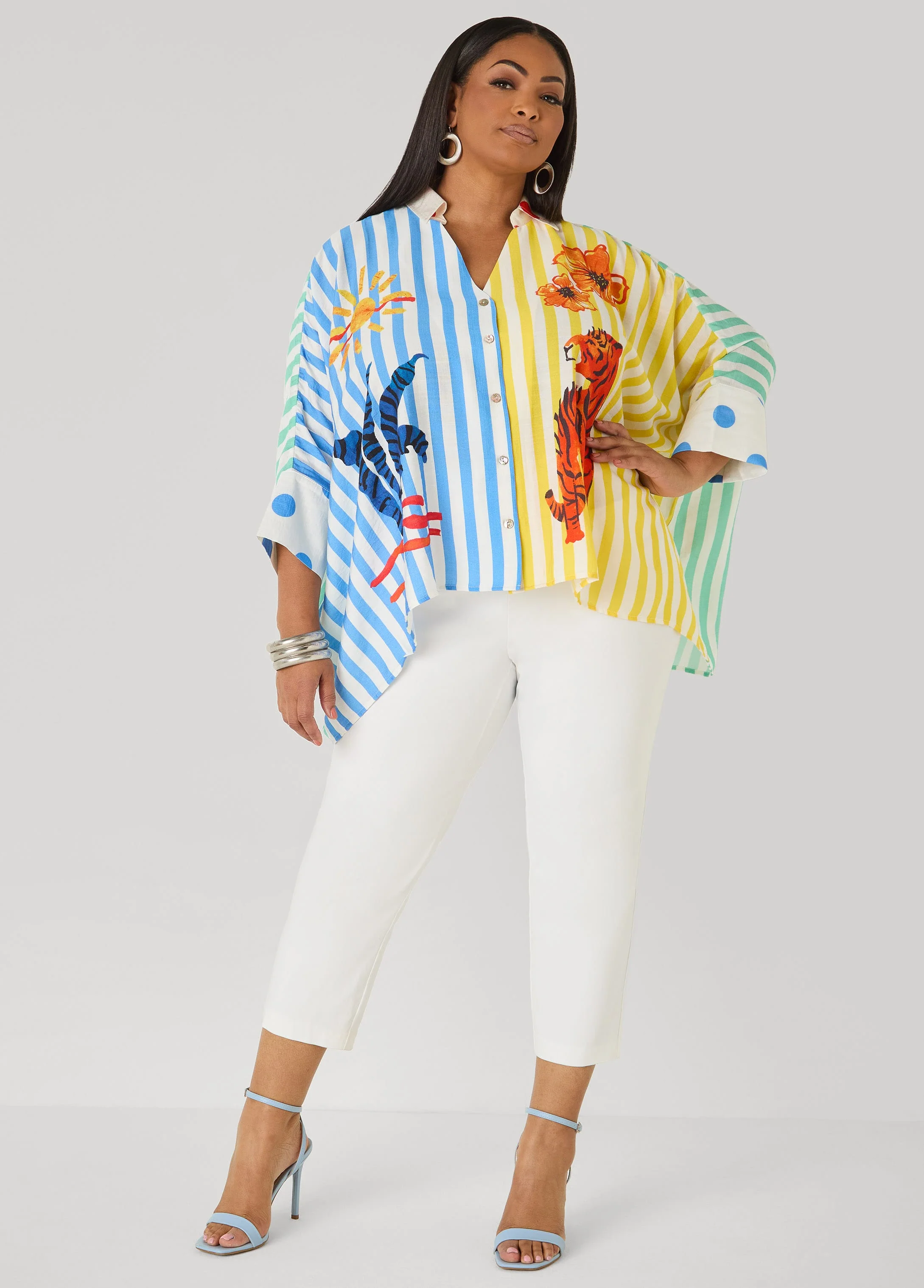 Wonderland Printed Shirt - Image 5