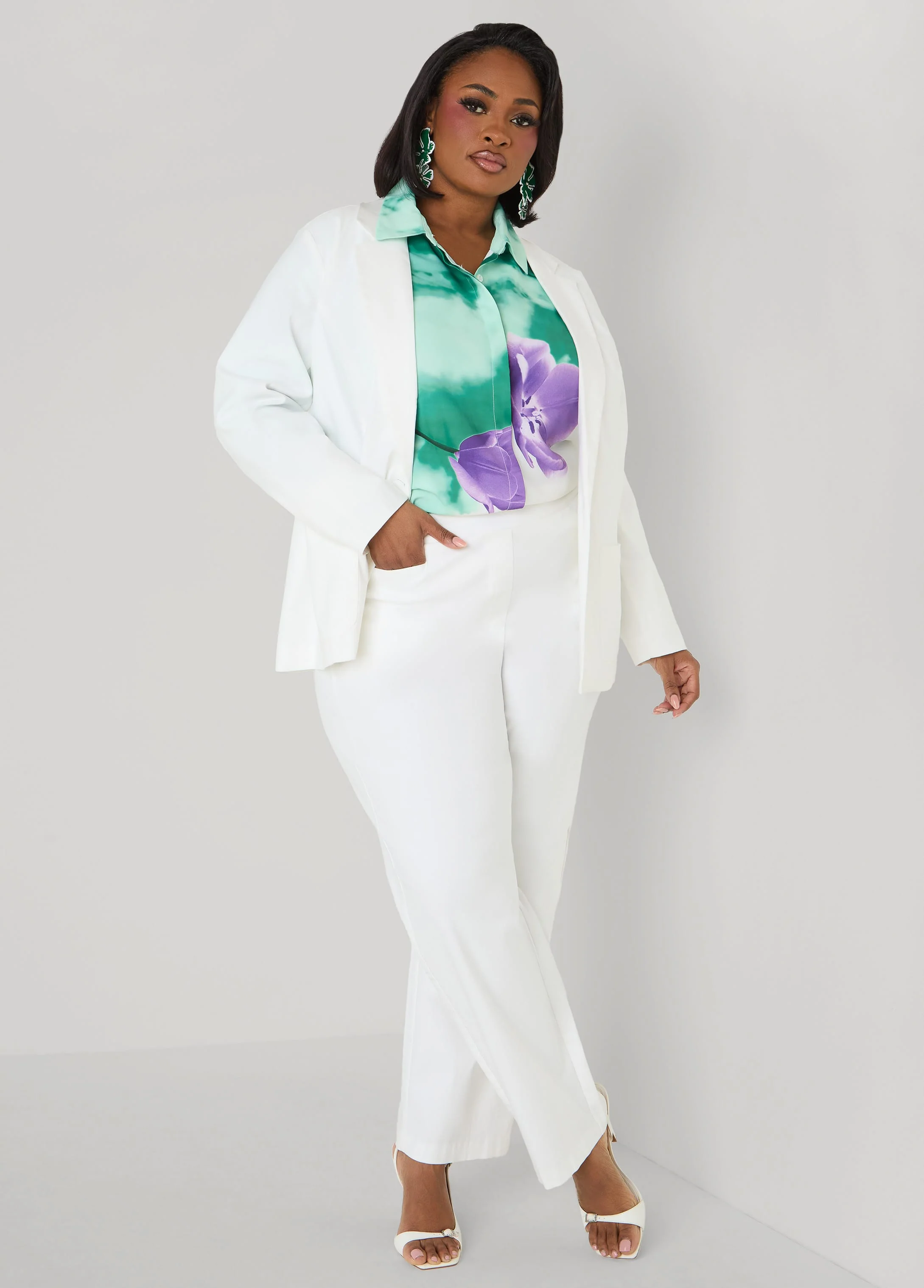 Floral Print Shirt - Image 4