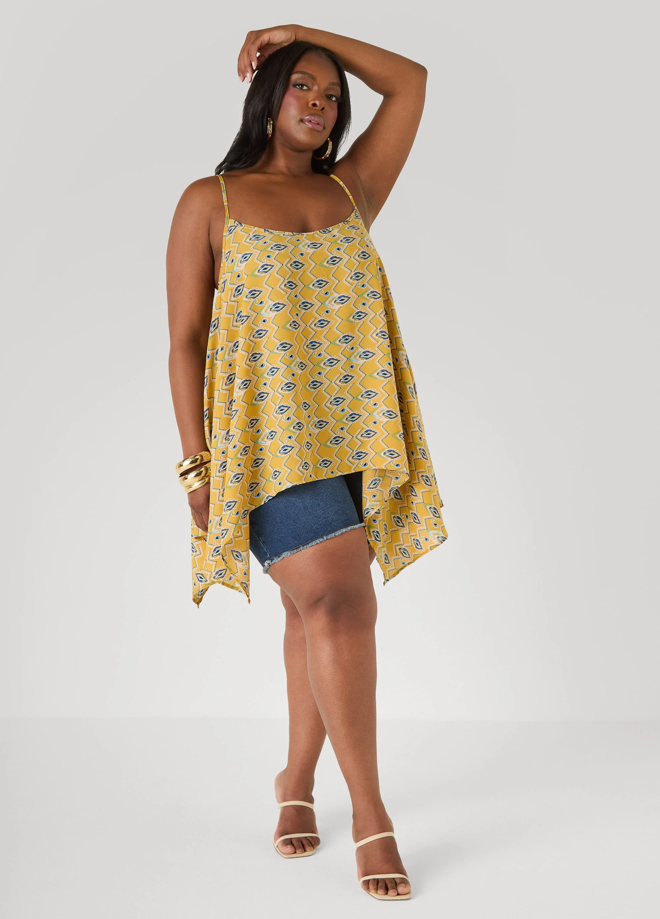 Printed Handkerchief Tank - Image 12