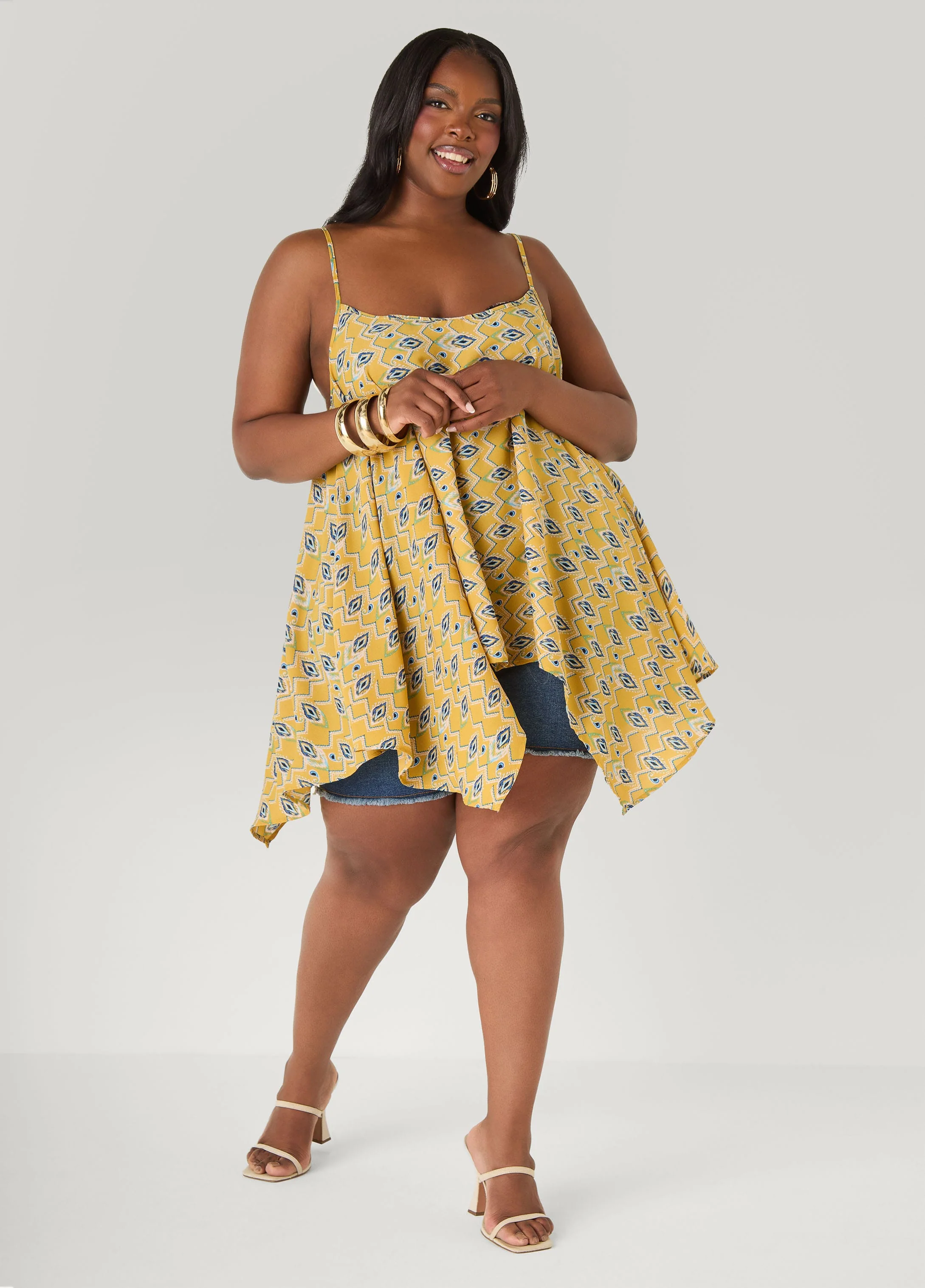 Printed Handkerchief Tank - Image 15