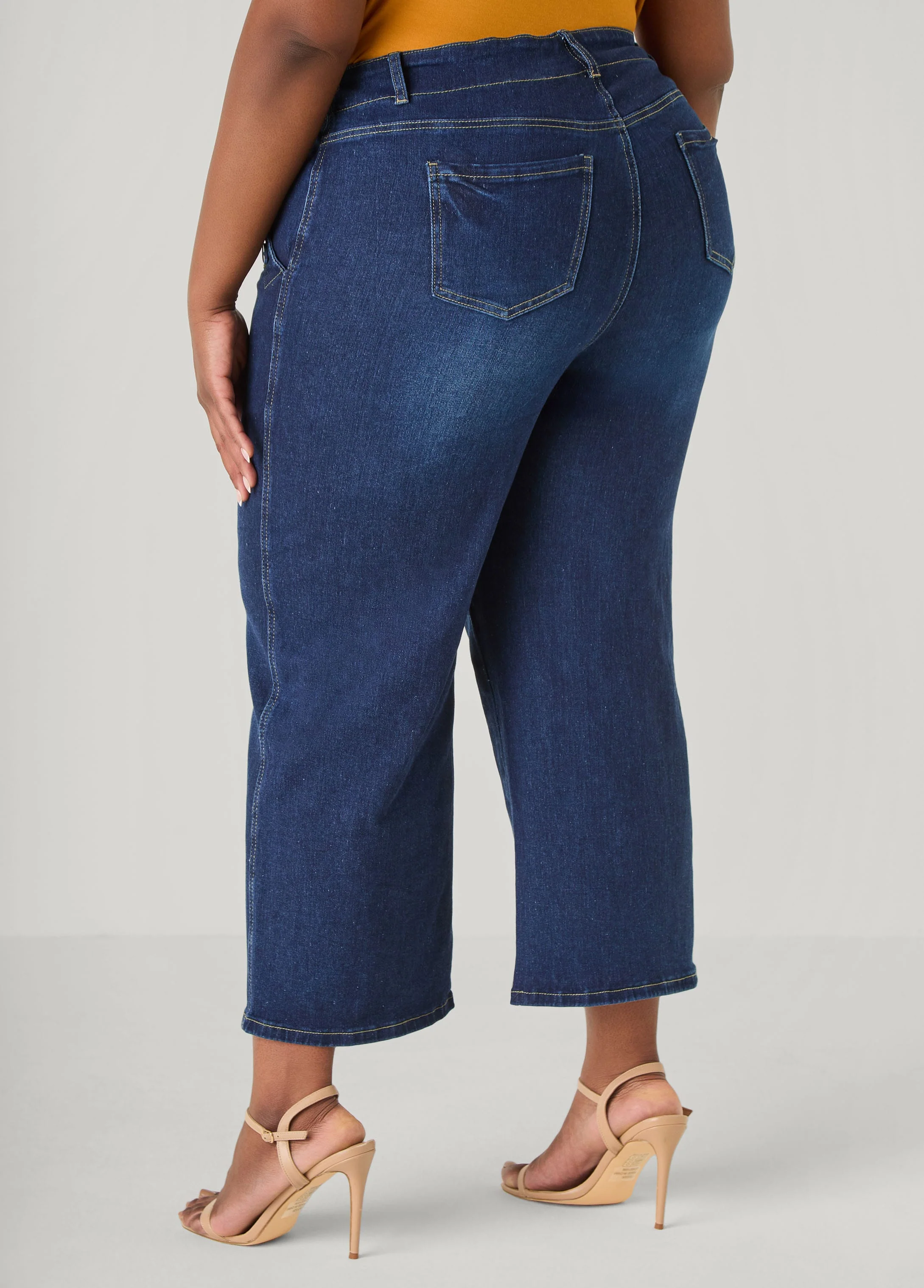 Denim Sailor Capris - Image 7
